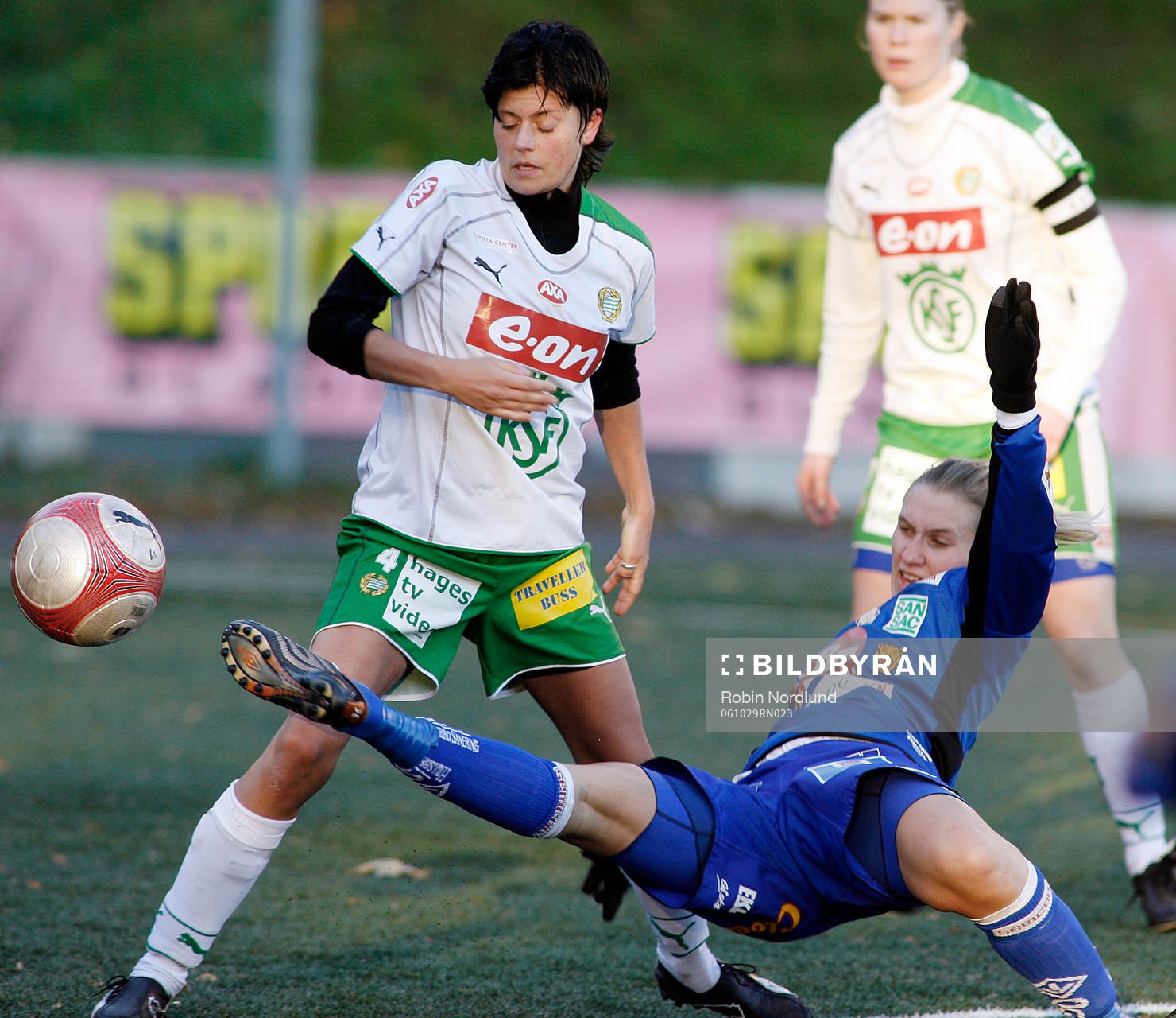  Josefin Christensen, Hammarby och Maria Aronsson, Linköping
