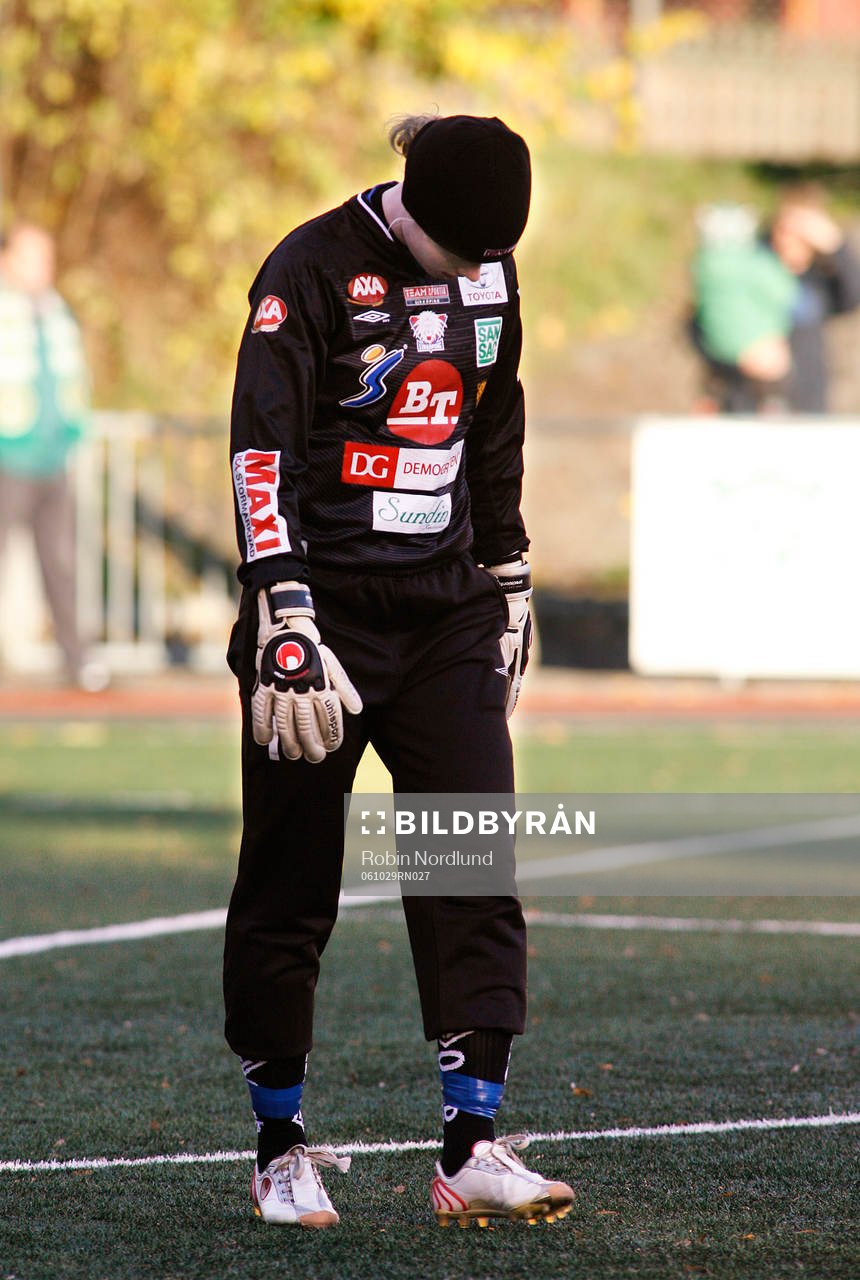 Hedvig Lindahl, målvakt Linköping depp