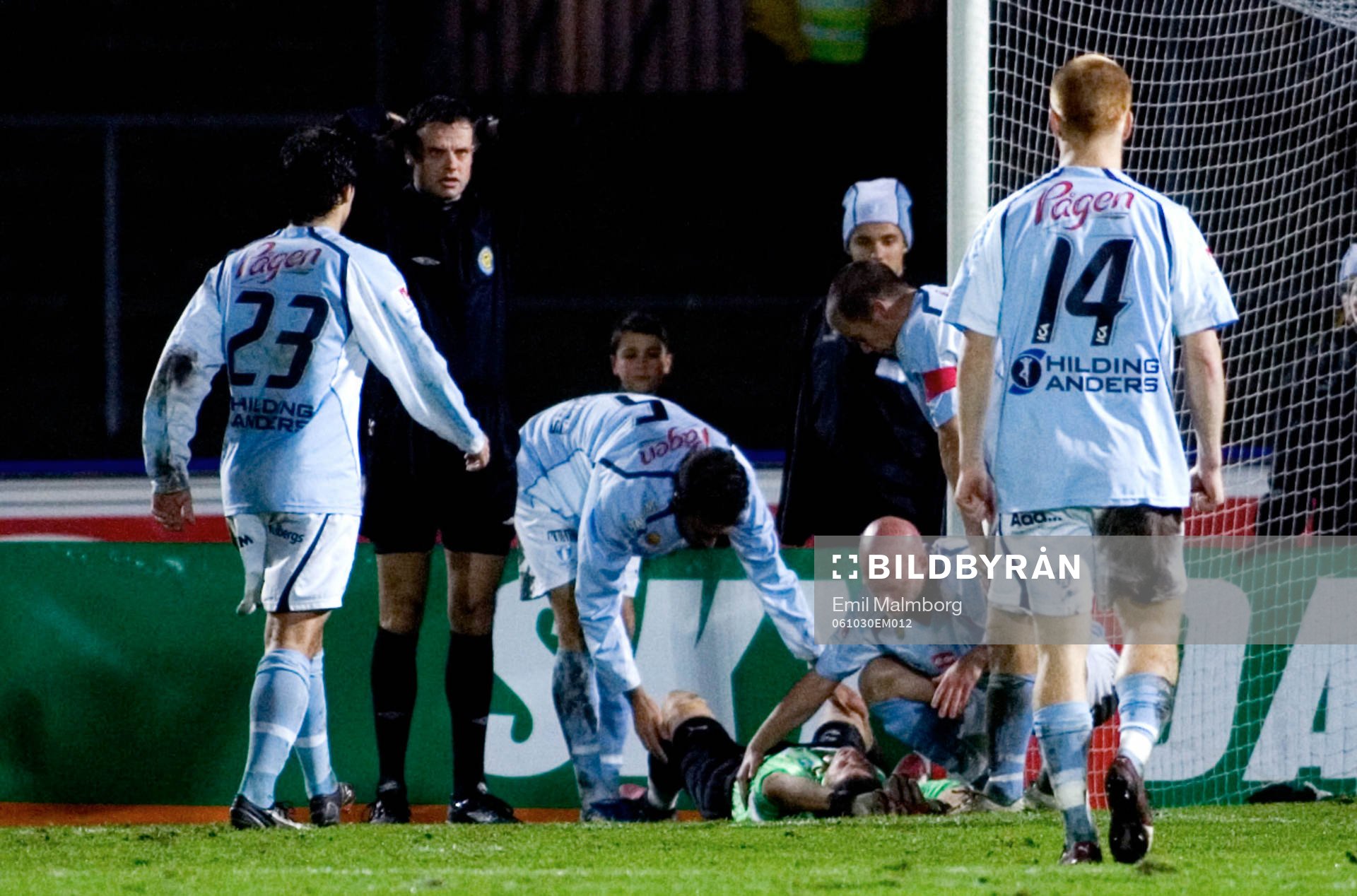 Jonas Sandqvist, Malmö, gjorde en kanonräddning men