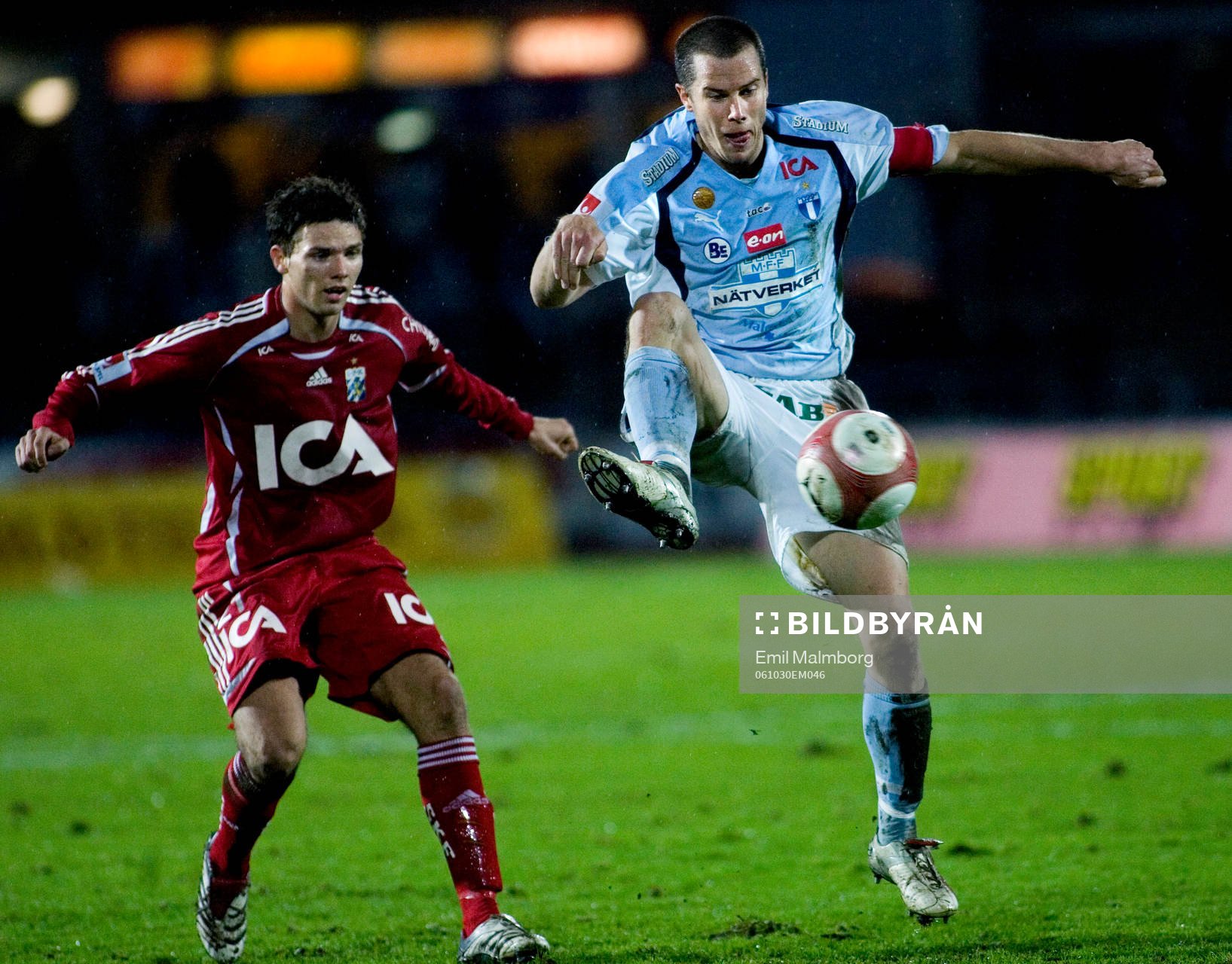 Daniel Andersson, Malmö och Marcus Berg, Göteborg