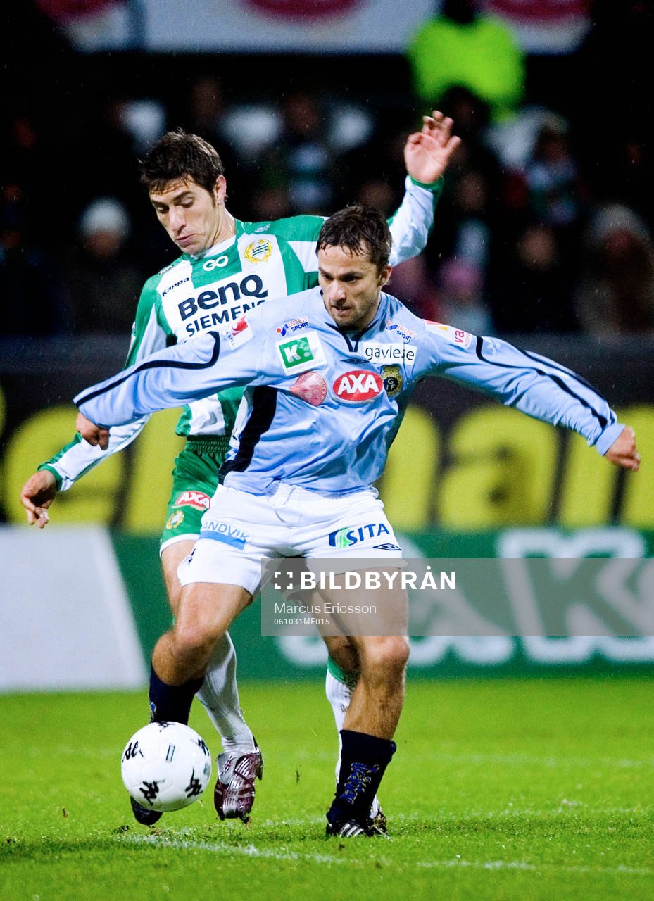 Sebastian Eguren, Hammarby och Mathias Woxlin, Gefle