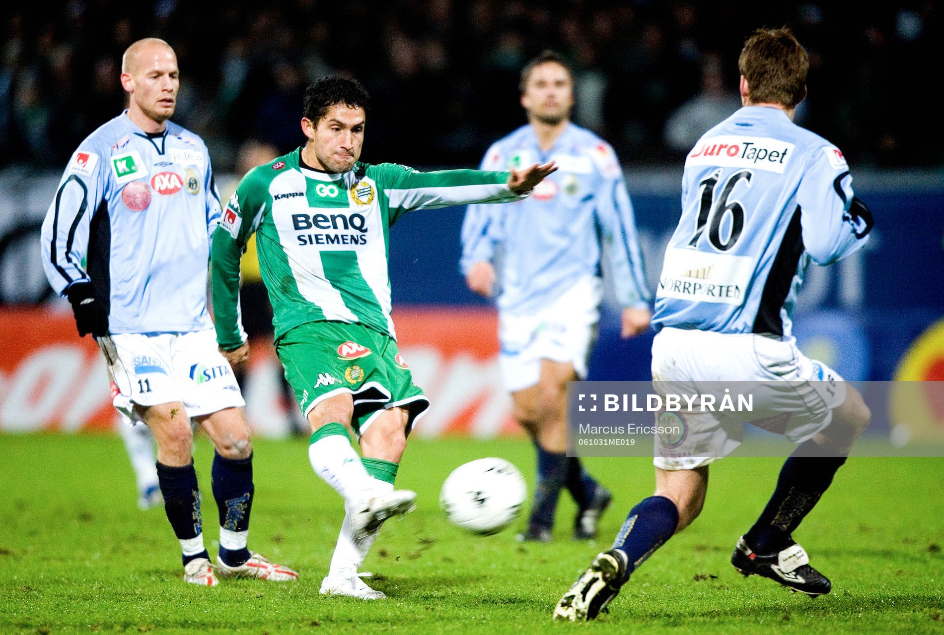 Pablo Pinones-Arce, Hammarby drar på skottet som gav 1-0