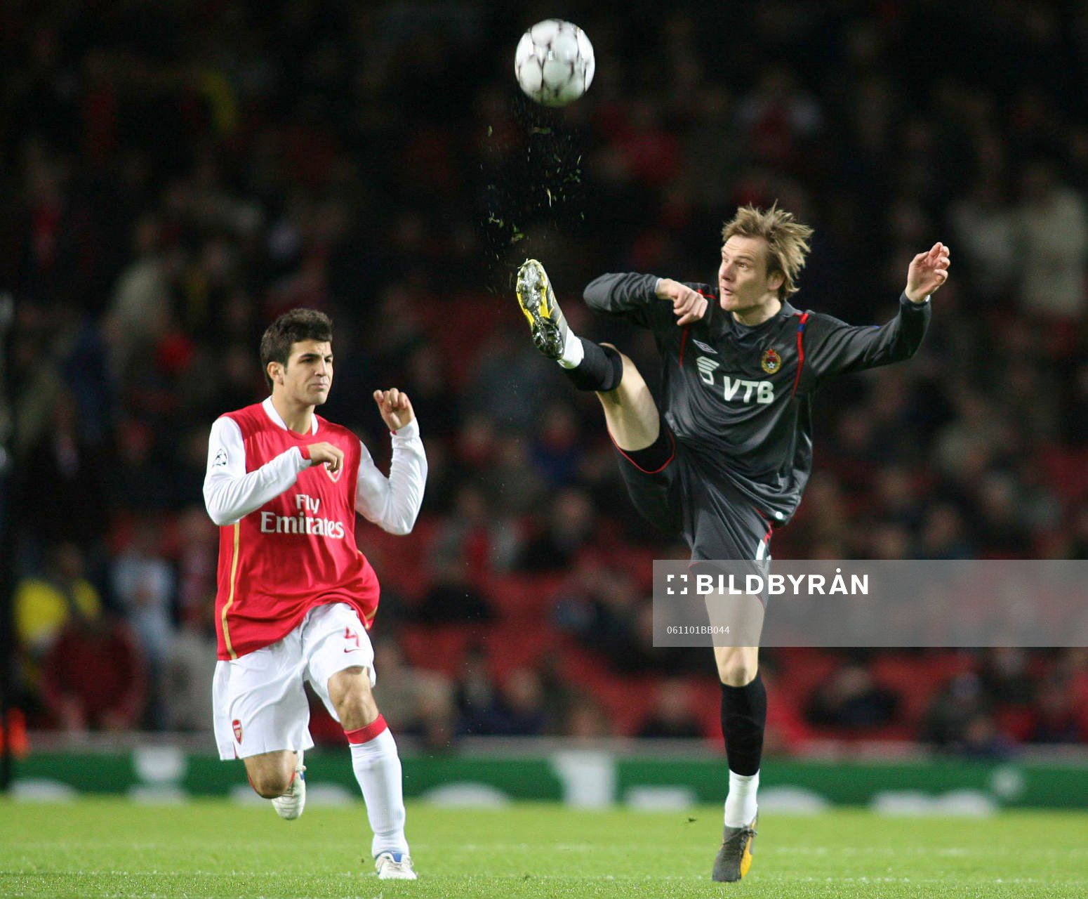 Milos Krasic, Moskva och Cesc Fabregas, Arsenal