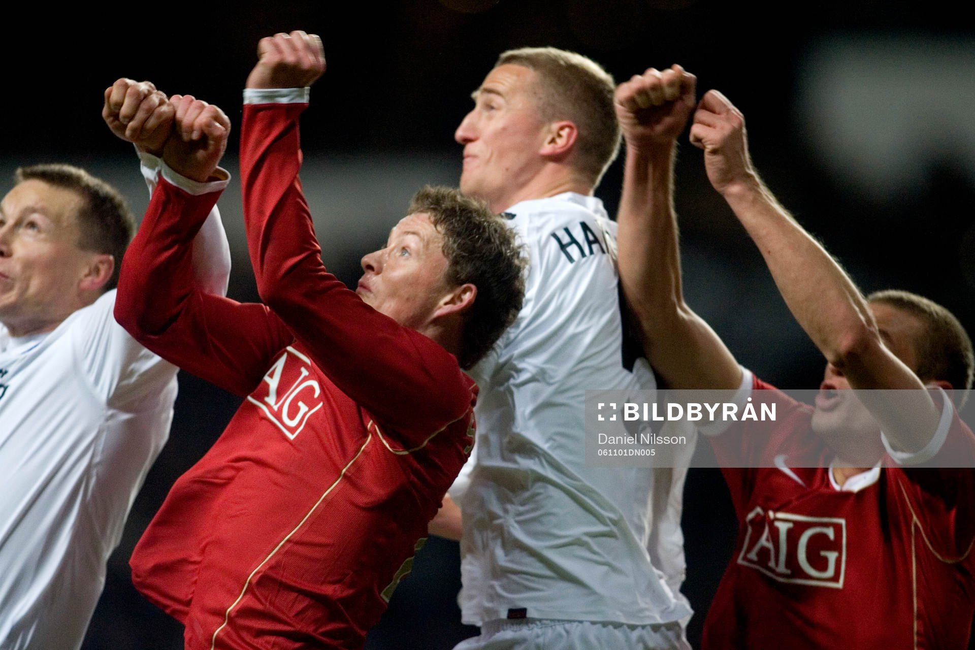 Ole Gunnar Solskjaer och Brede Hangeland, Köpenhamn