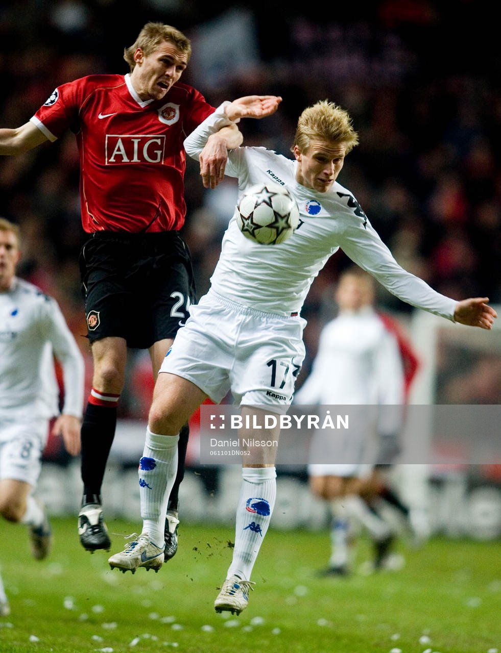 Oscar Wendt, Köpenhamn och Darren Fletcher, Manchester