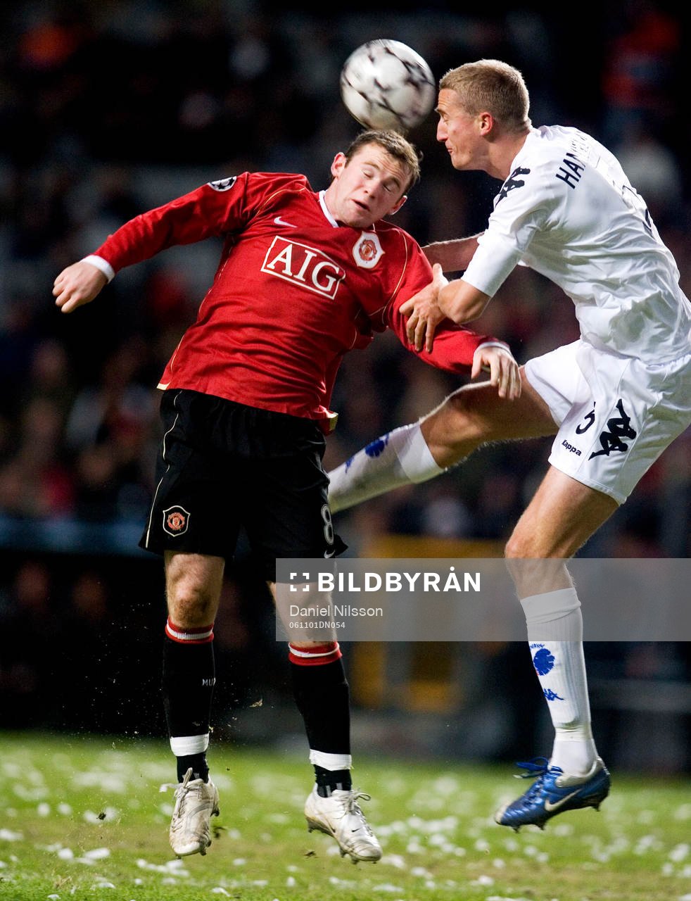 Brede Hangeland, Köpenhamn och Wayne Rooney, Manchester