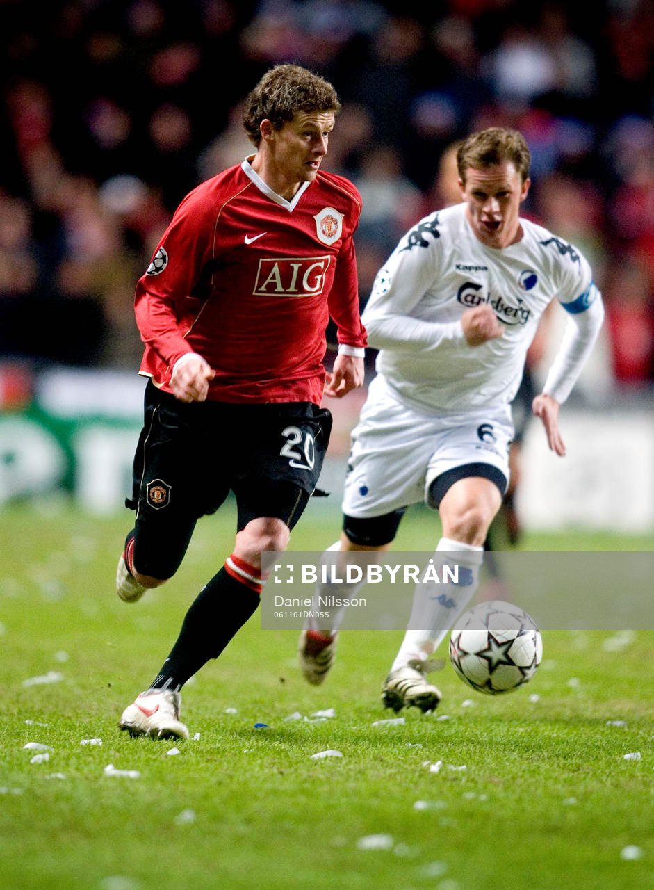 Tobias Linderoth, Köpenhamn och Ole Gunnar Solskjaer,