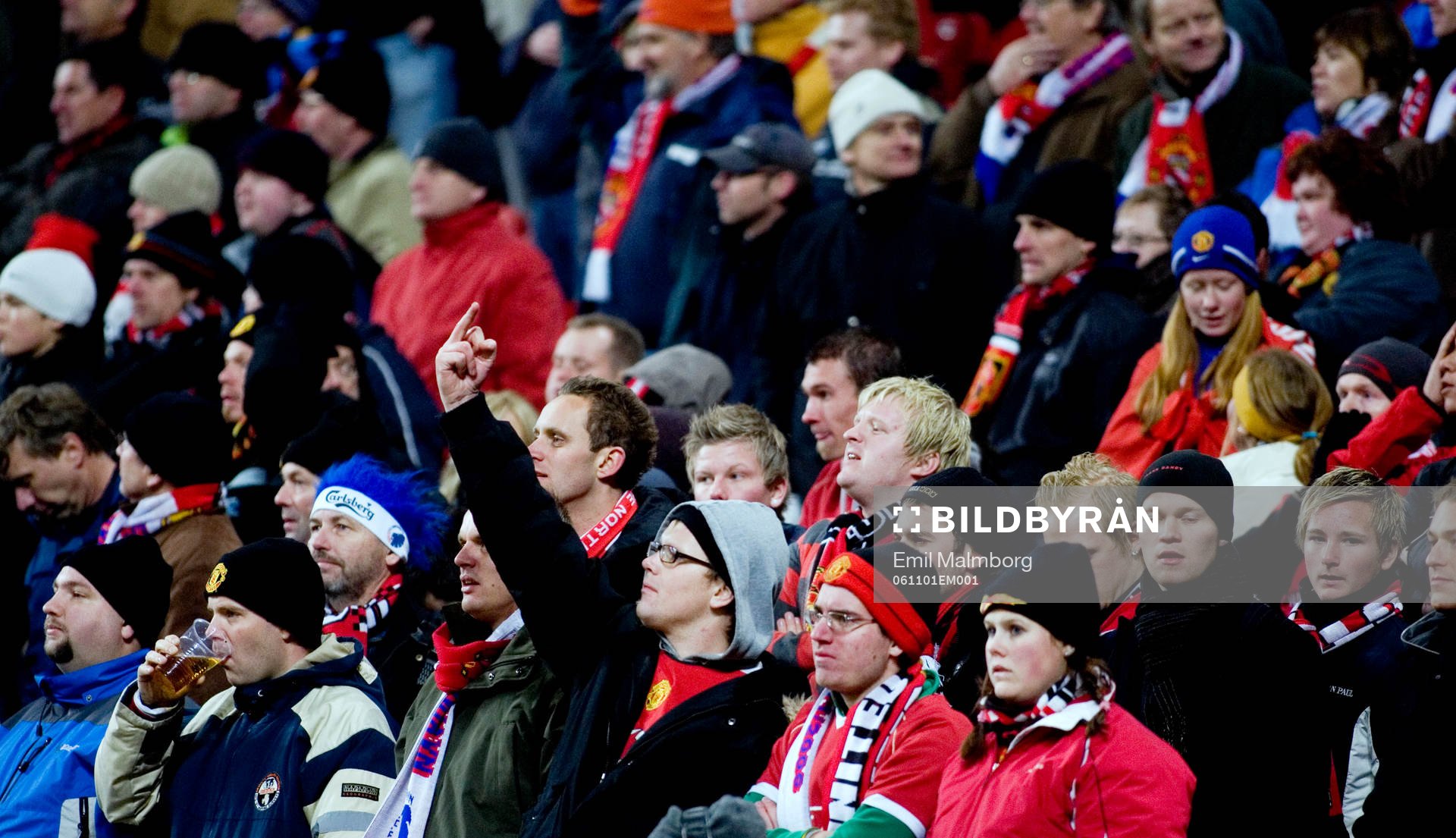 Fotboll, Champion Leauge. FC Köpenhamn -  Manchester
