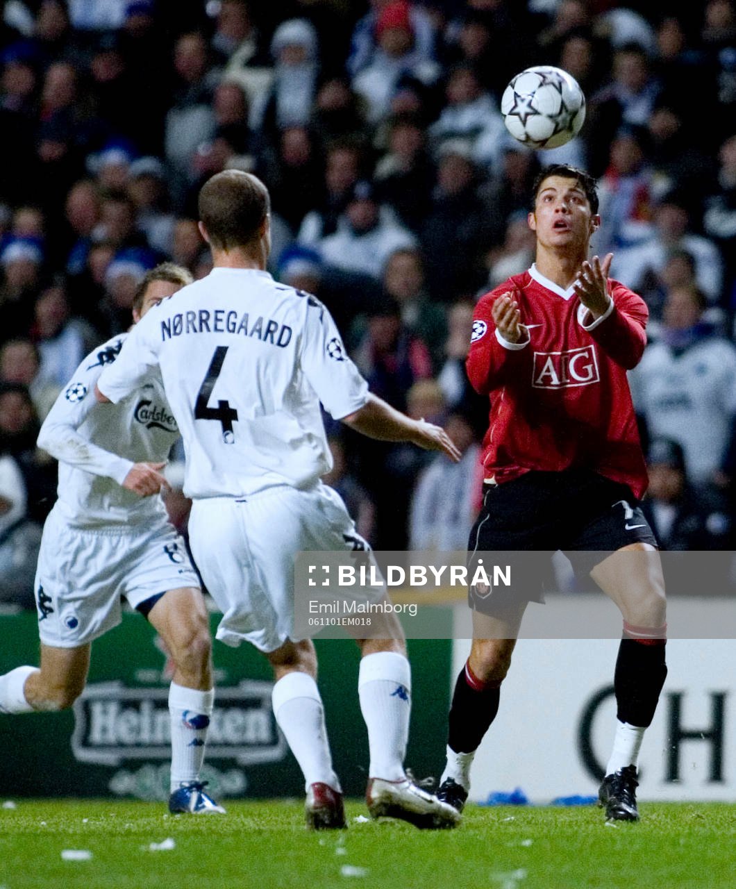 Fotboll, Champion Leauge, FC Köpenhamn -  Manchester