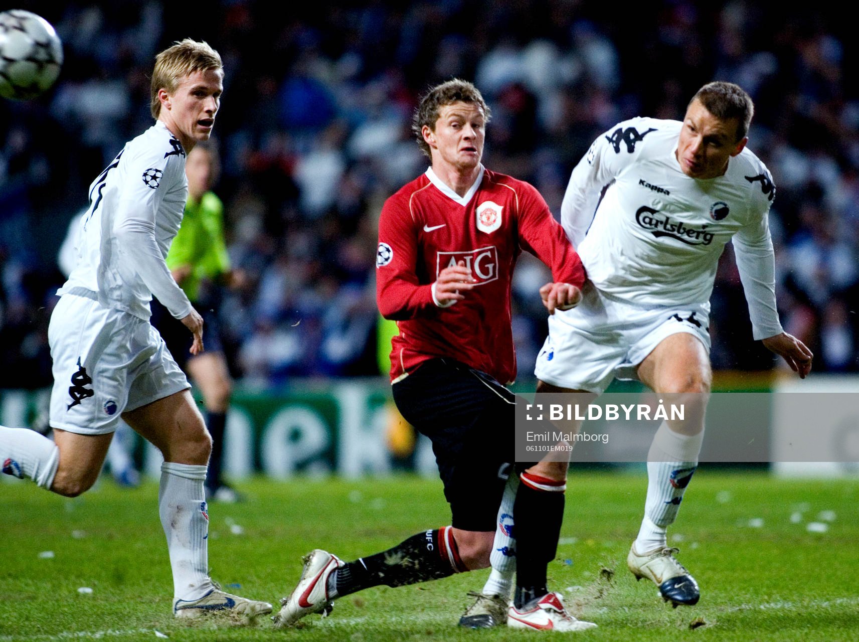 Fotboll, Champion Leauge, FC Köpenhamn -  Manchester