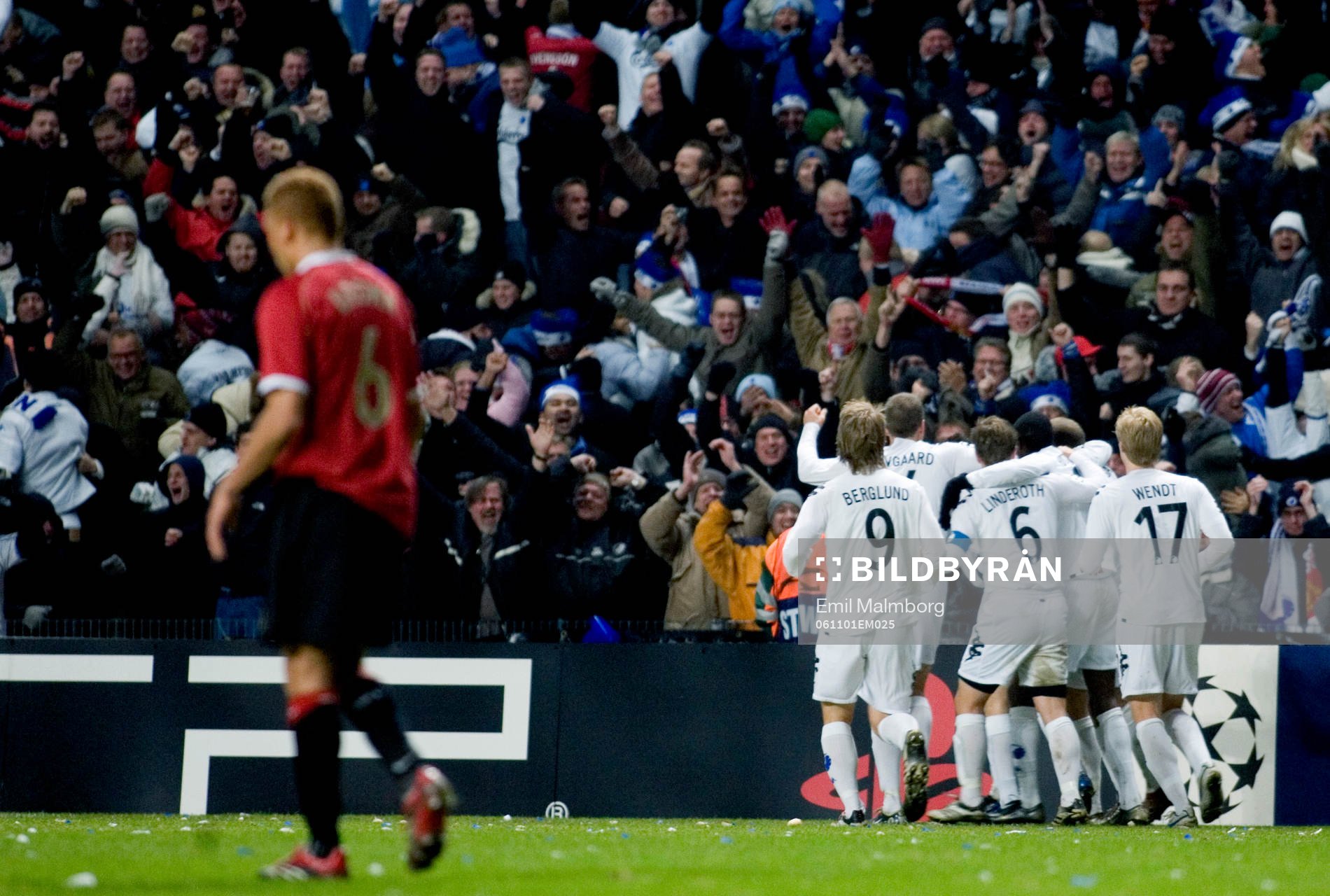 Fotboll, Champion Leauge, FC Köpenhamn -  Manchester