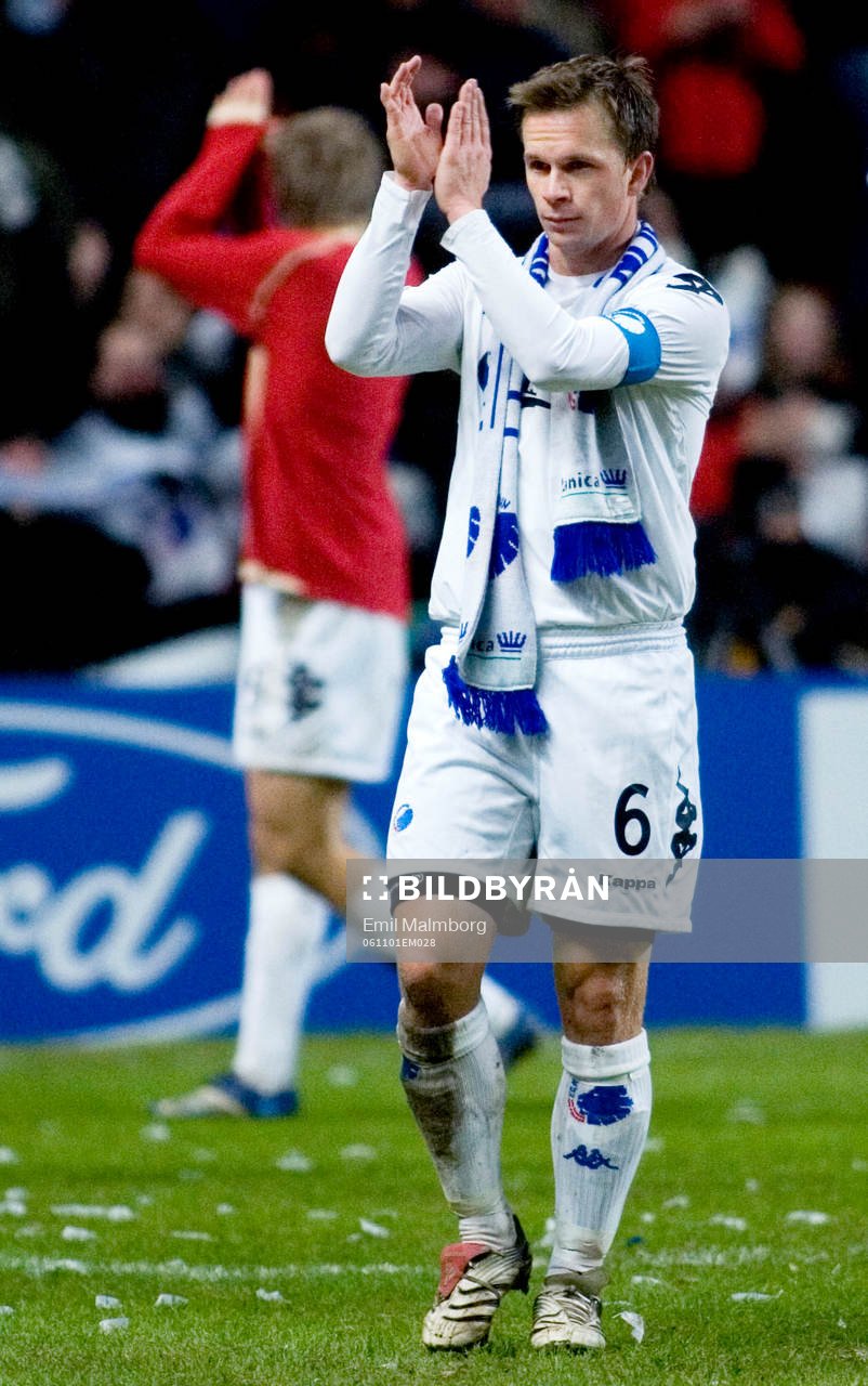 Fotboll, Champion Leauge. FC Köpenhamn -  Manchester
