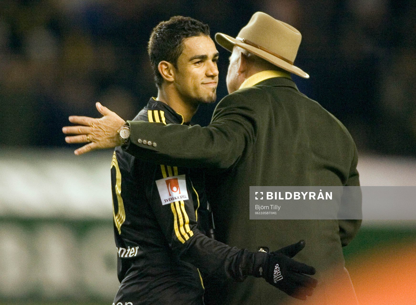 Wilton Figueiredo och Stefan Söderberg, AIK