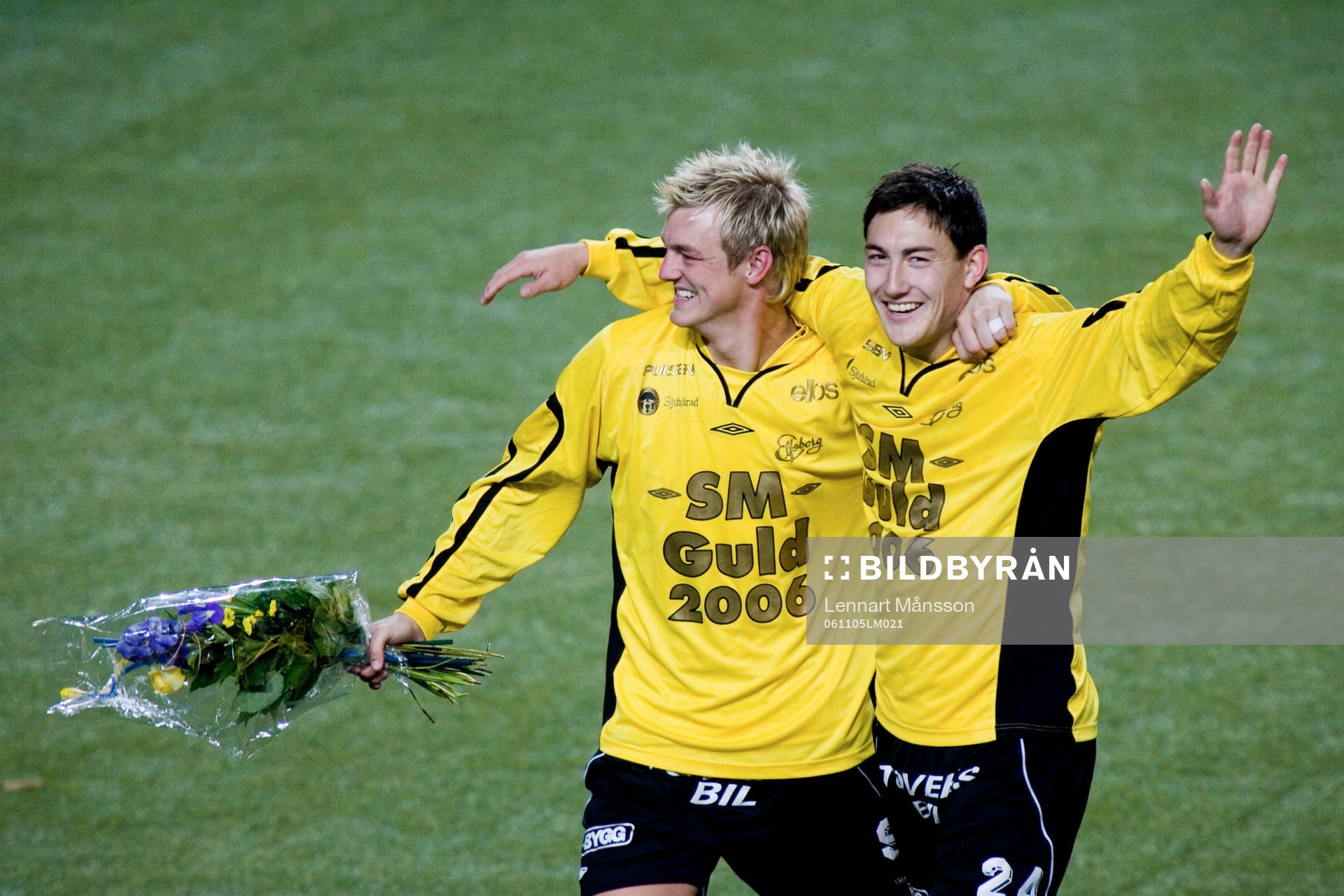 Guldjubel, Mathias Svensson och Stefan Ishizaki. Svenska