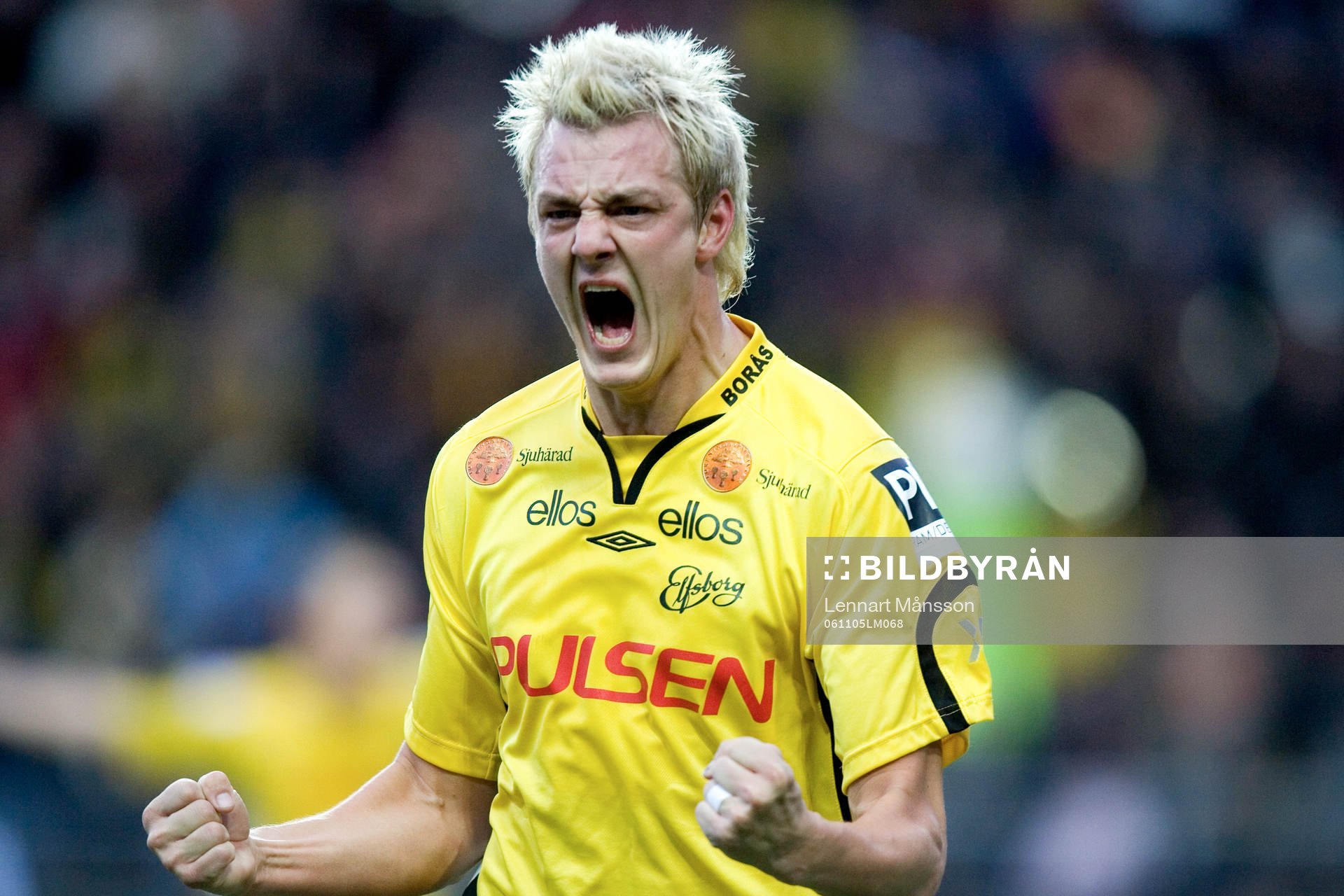 1-0, jubel Mathias Svensson
