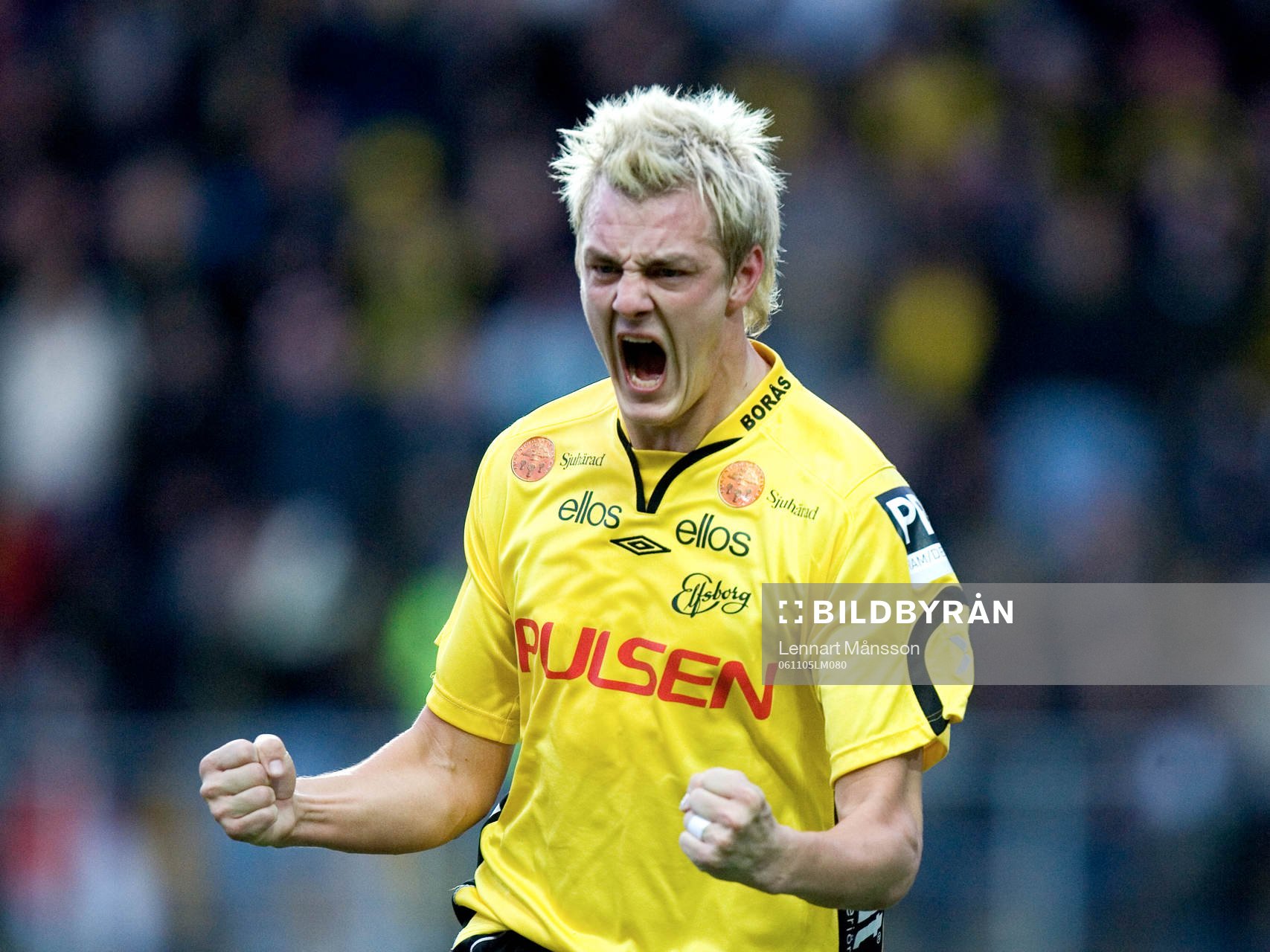 1-0, Mathias Svensson. Svenska Mästare, SM-guld