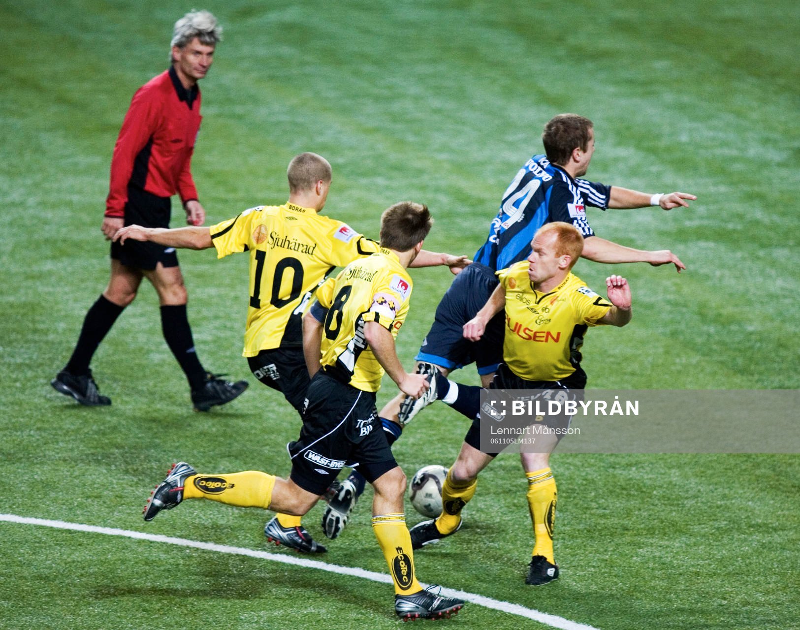Kári Árnason, Djurgården stoppas av Samuel Holmén,