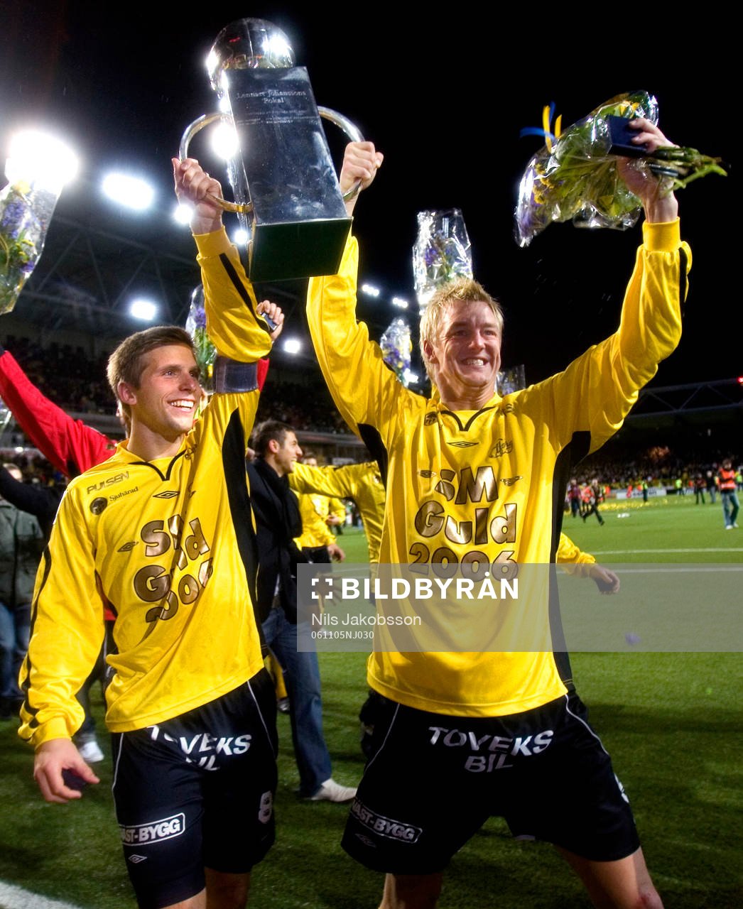 Anders Svensson och Mathias Svensson, Jubel