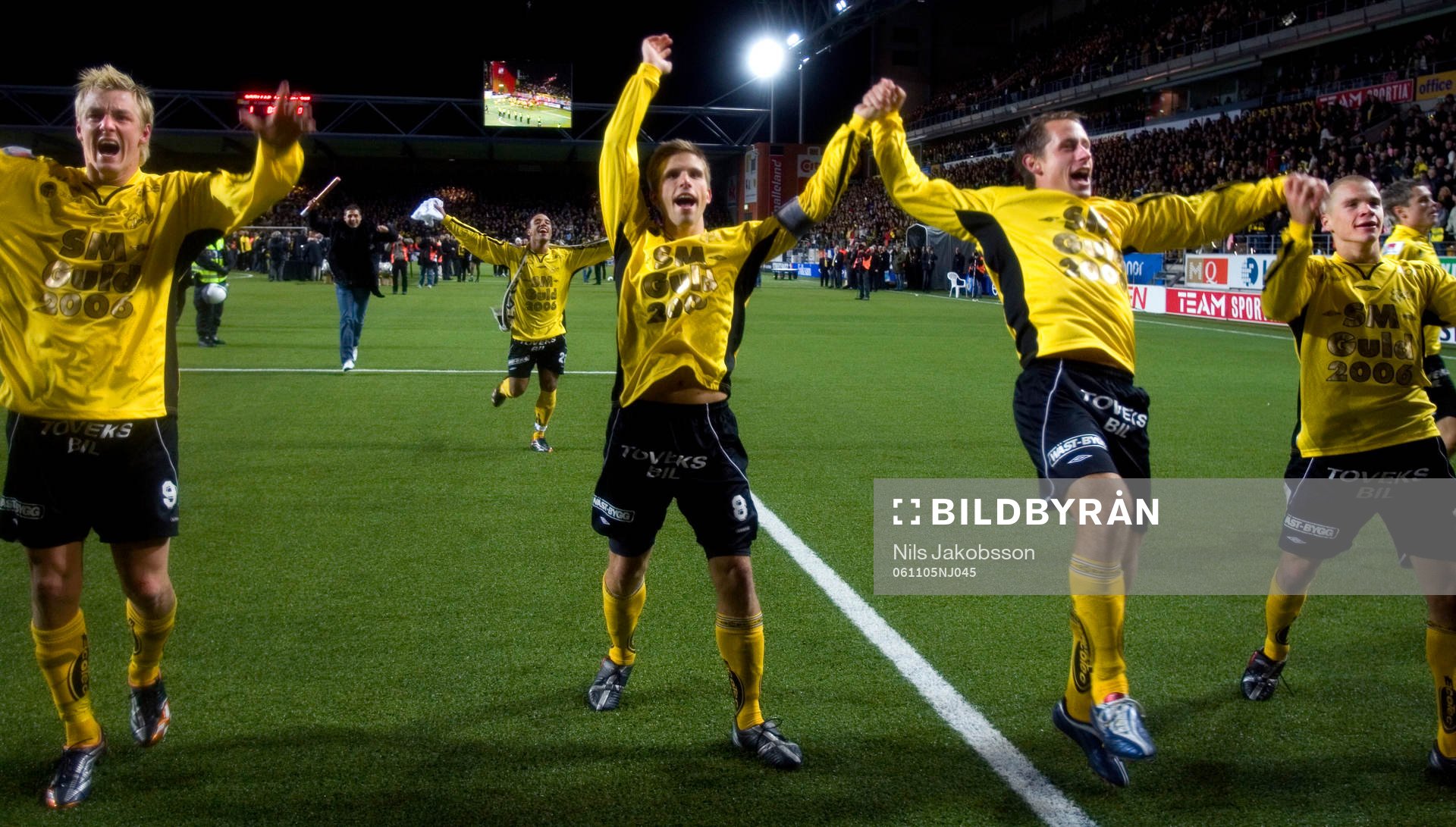 Jubel, SM-guld, Svenska Mästare