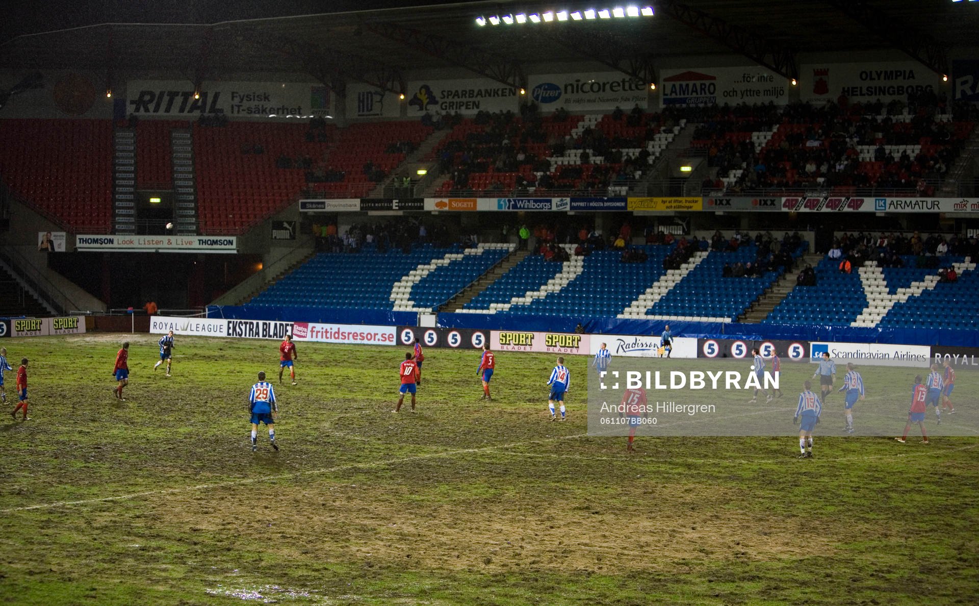 Fotboll, Royal League, Helsingborg - Odense