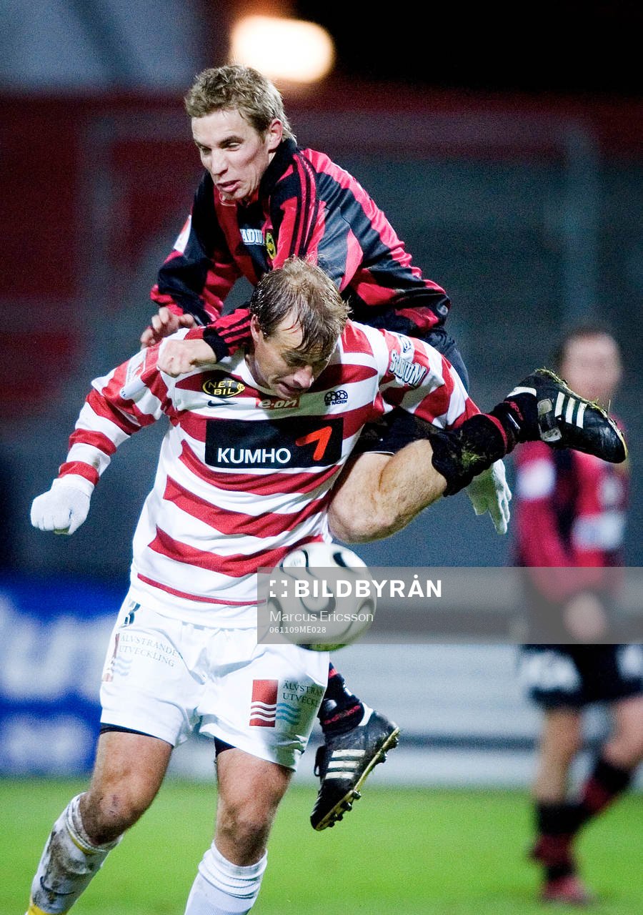 Stefan Bergtoft, BP klättrar på Hans Berggren, Häcken