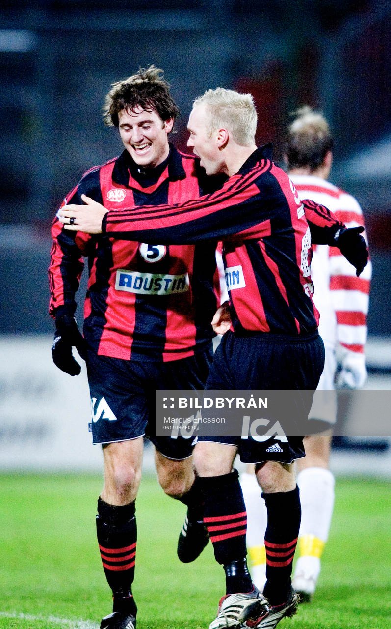 Olof Guterstam och Martin Ekström, BP jubel