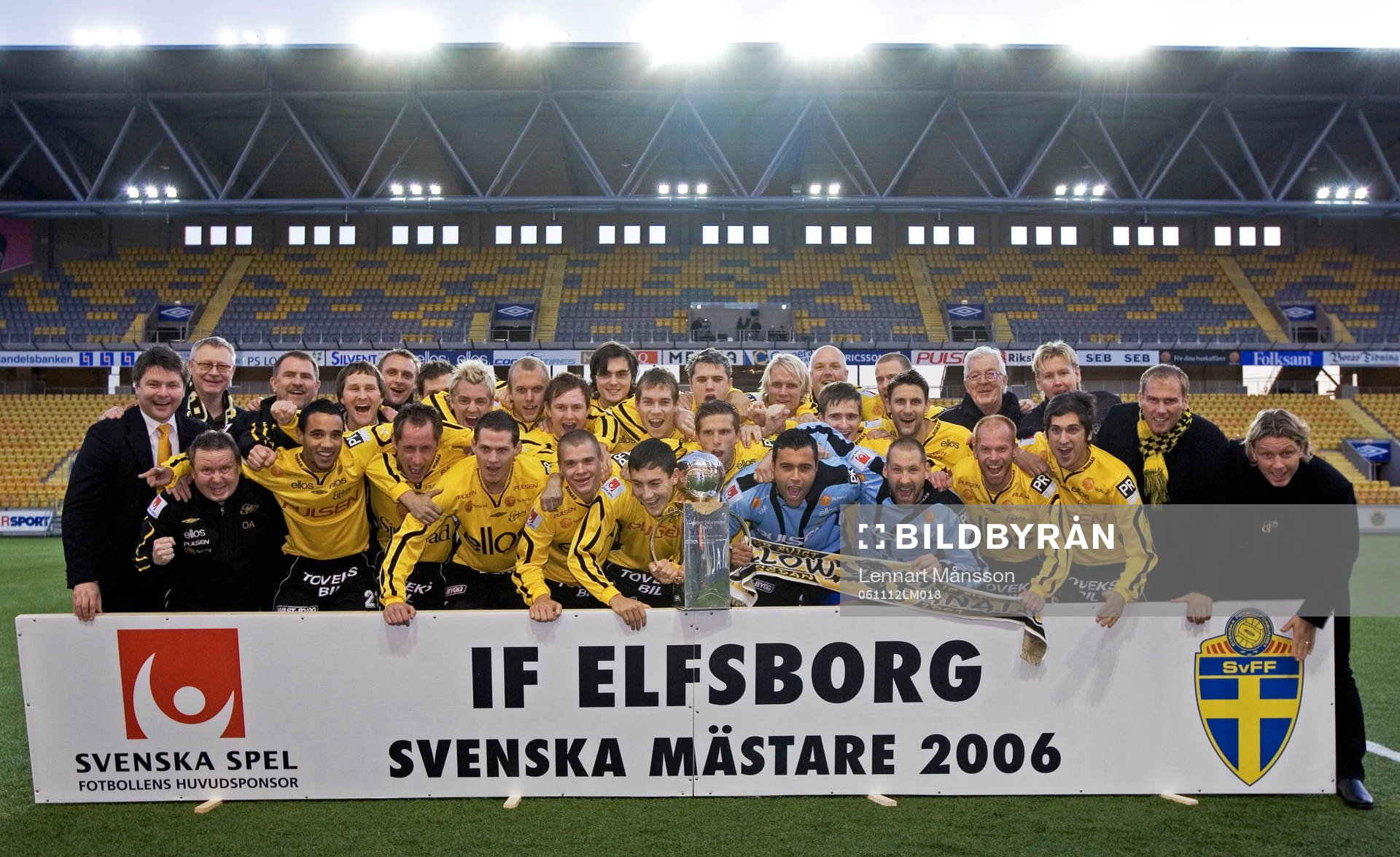 Elfsborg, Svenska mästare. Lagbild