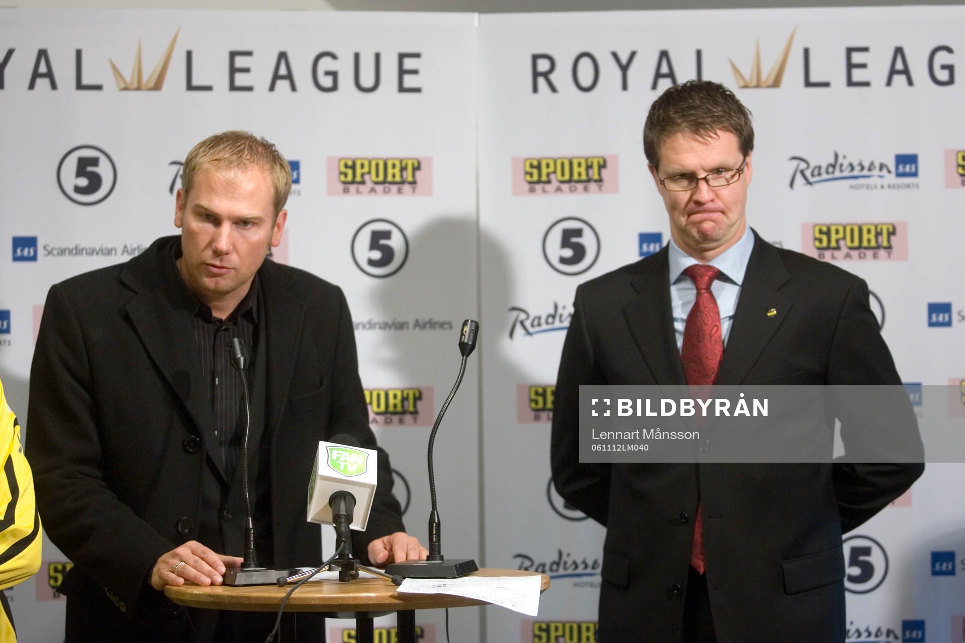 Magnus Haglund, tränare, Elfsborg och Rikard Norling,