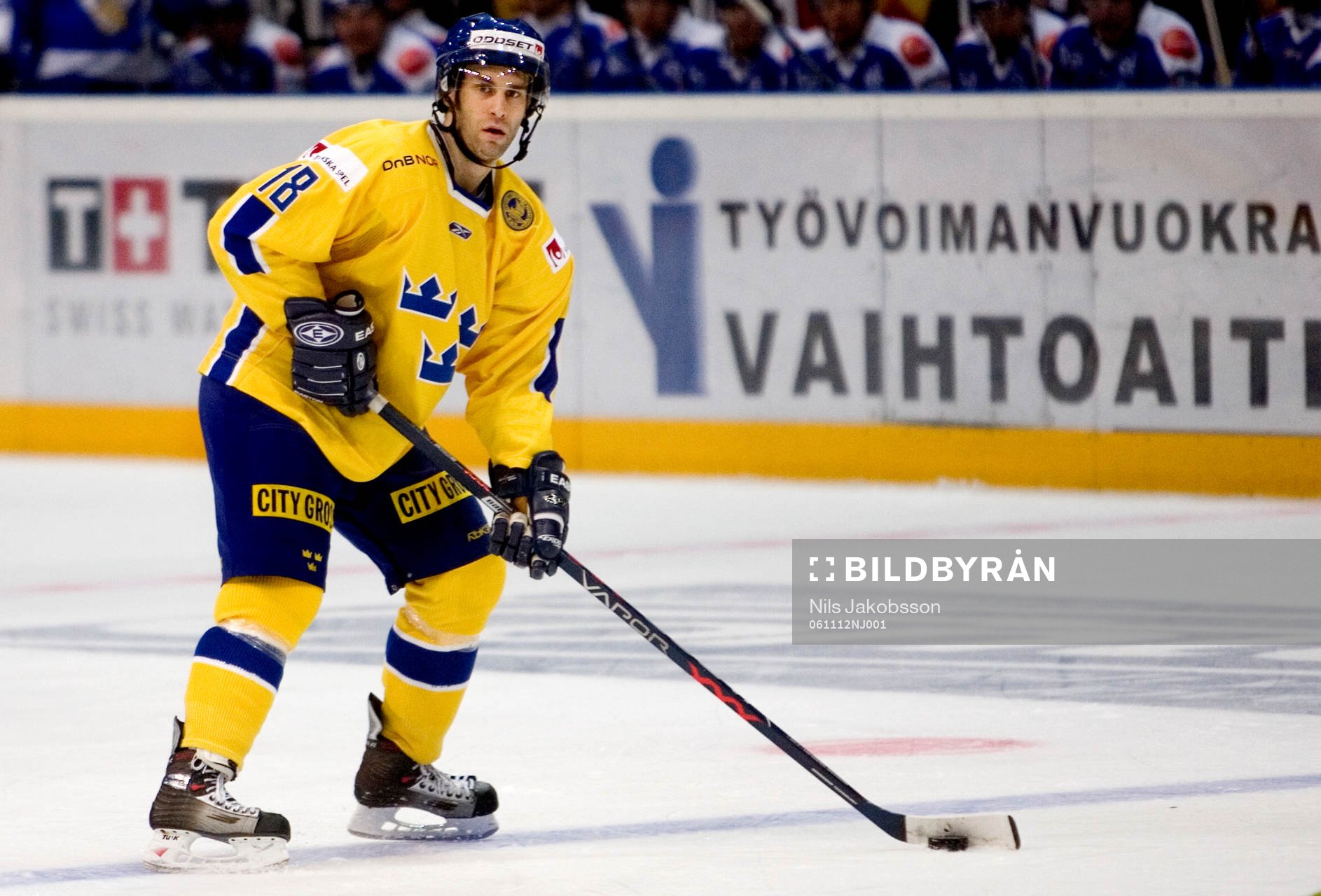 Ishockey, Karjala Cup, Sverige - Finland, Per Hållberg