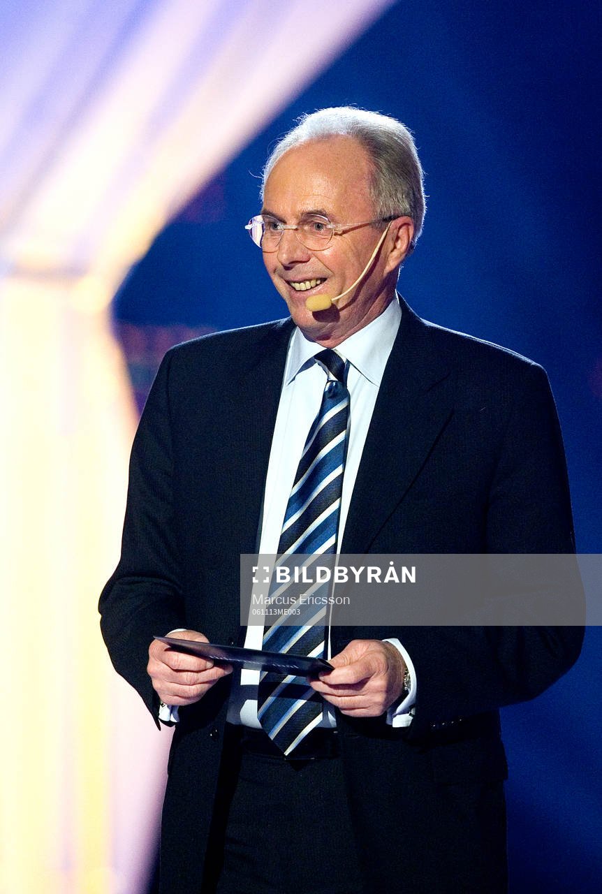 Sven-Göran (Sven Göran) Eriksson delade ut tidernas mål