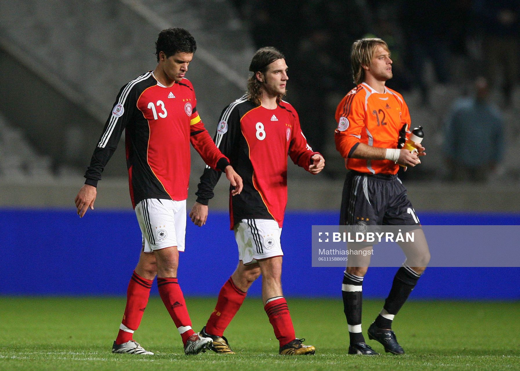 Michael Ballack, Torsten Frings ochTimo Hildebrand,