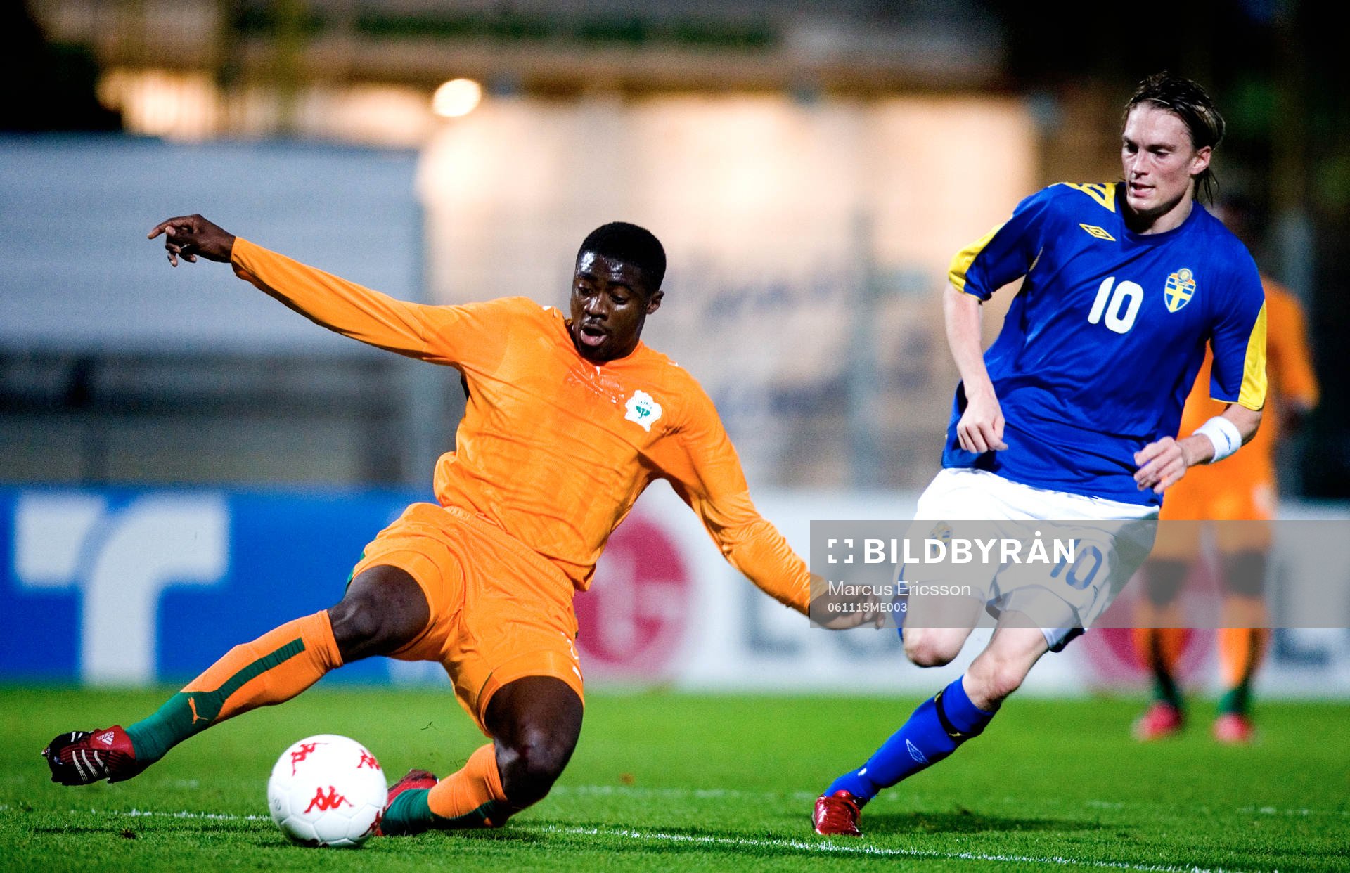 Kolo Abir Toure, Elfenbenskusten och Lars Nilsson, Sverige