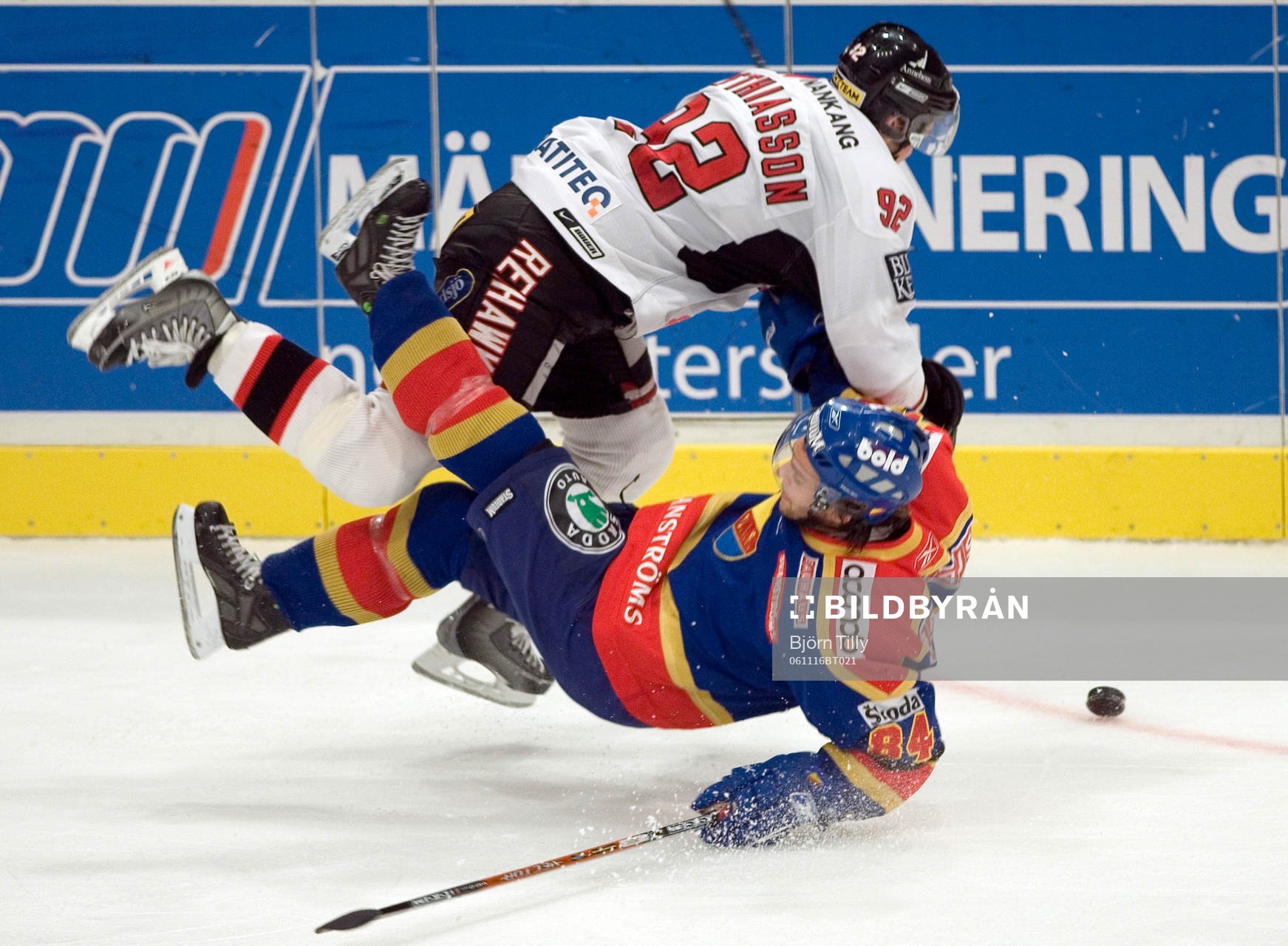 Markus Matthiasson, Malmö och Dragan Umicevic, Djurgården