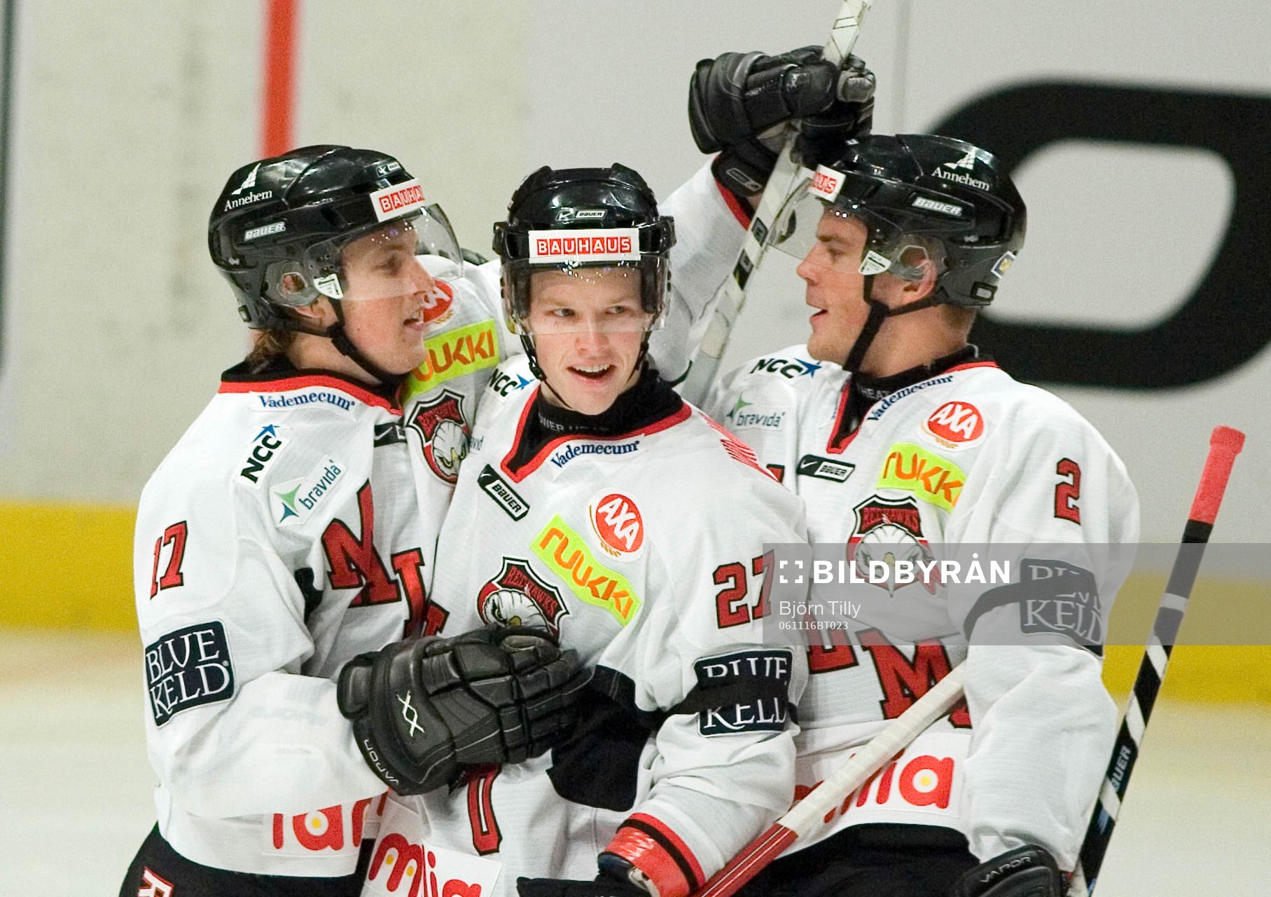 Marcus Laulsson, Carl Söderberg och Patrik Hersley, Malmö