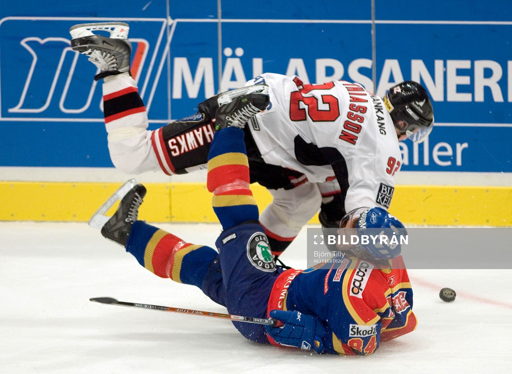 Markus Matthiasson, Malmö och Dragan Umicevic, Djurgården
