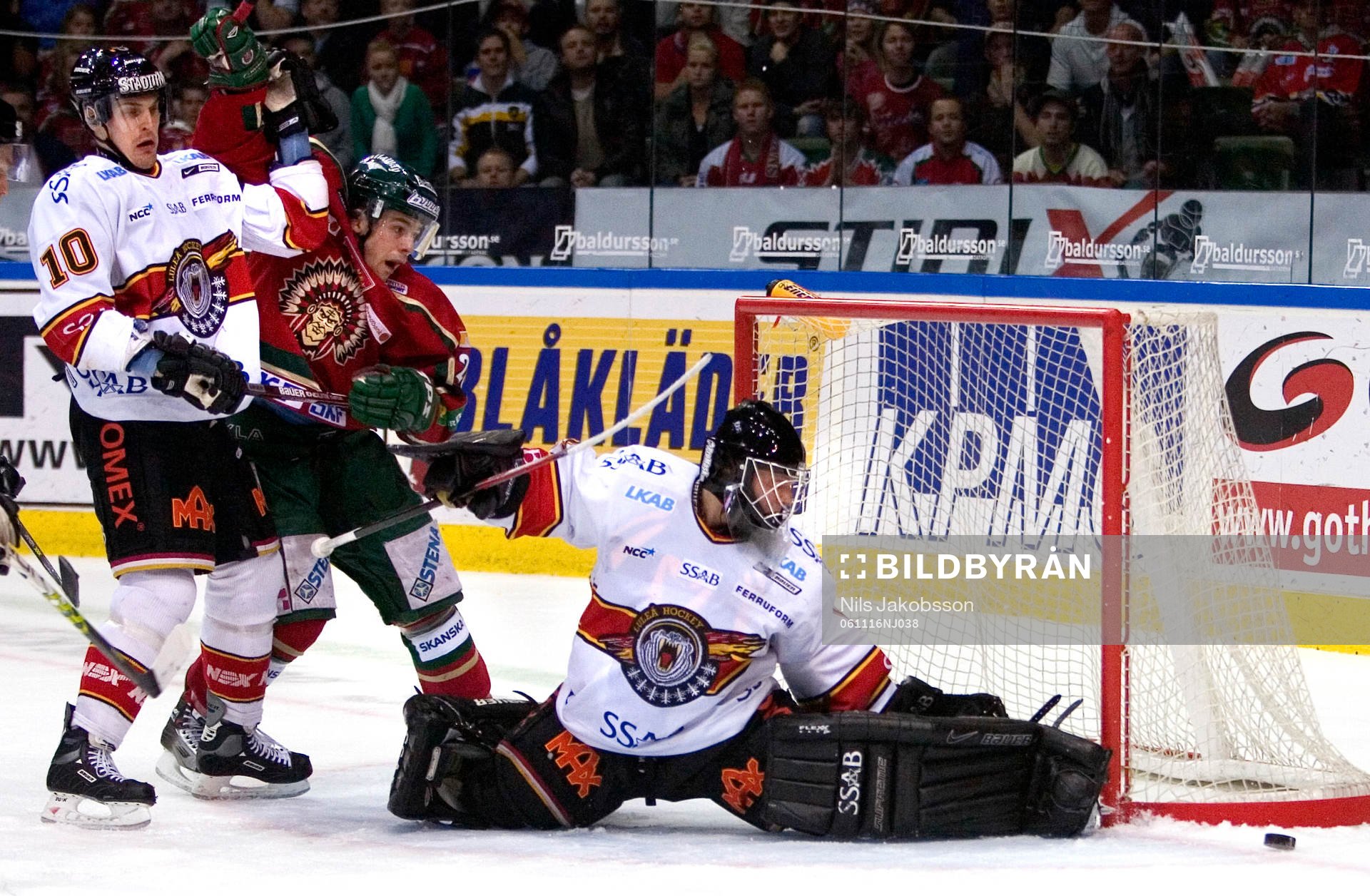 Ishockey, Elitserien, Frölunda - Luleå, Tero Leinonen,