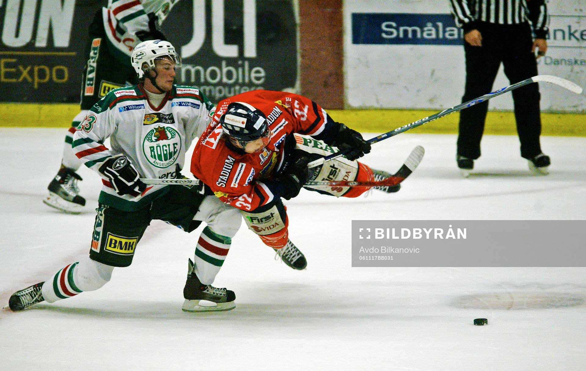 Daniel Åhsberg, Rögle, Johan Andersson, Växjö