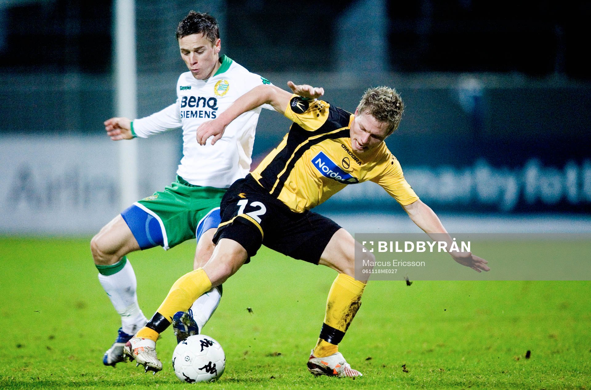 Daid Johansson, Hammarby och Bjorn Helge Riise, Lilleström