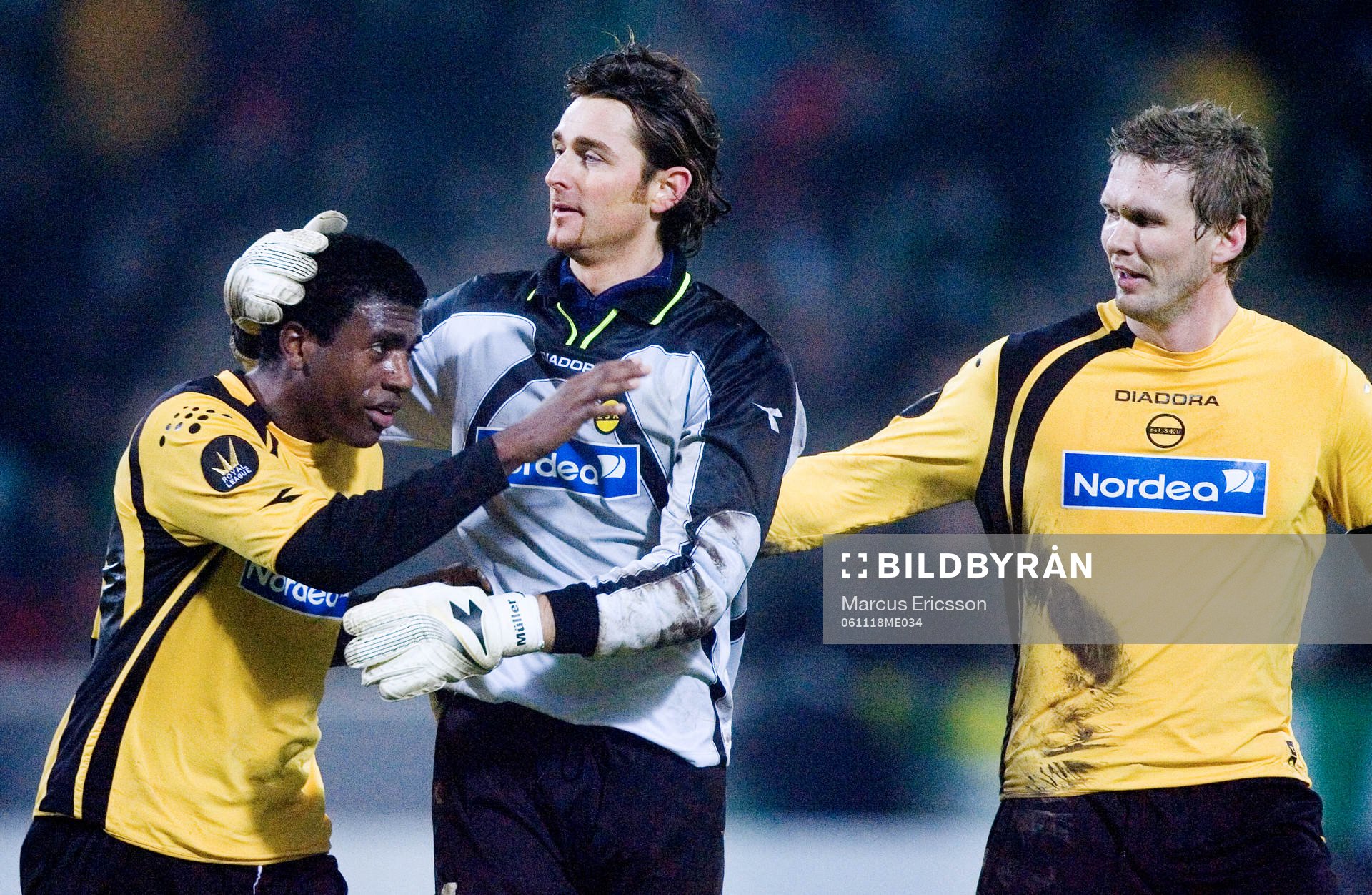 Olivies Occean, Heinz Müller, Målvakt och Frode Klippe,