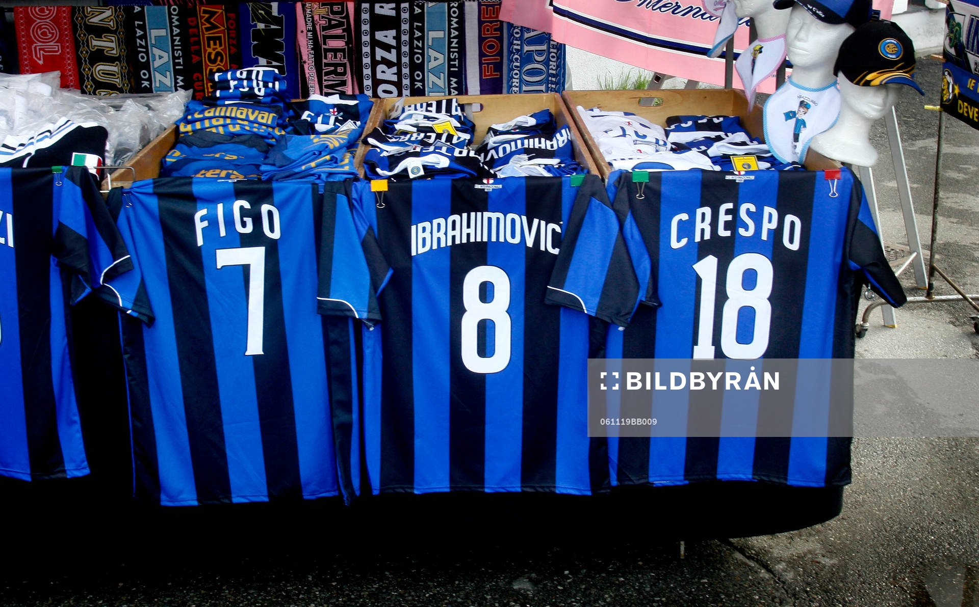 Fotboll, Italiensk Liga, Serie A, Souvenir, tröja, Inter,