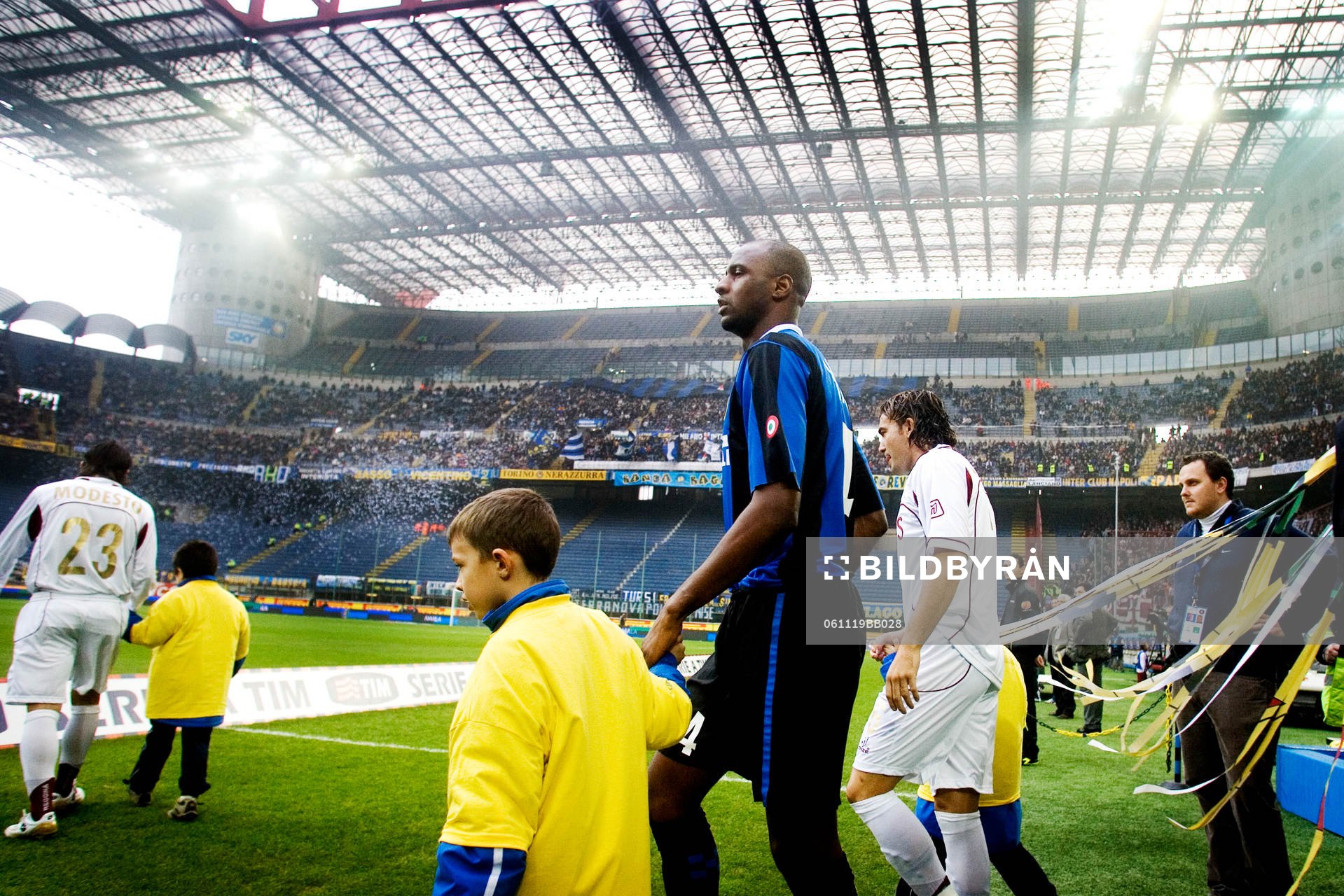Patrick Vieira, Inter, entré, spelaringång, San Siro,