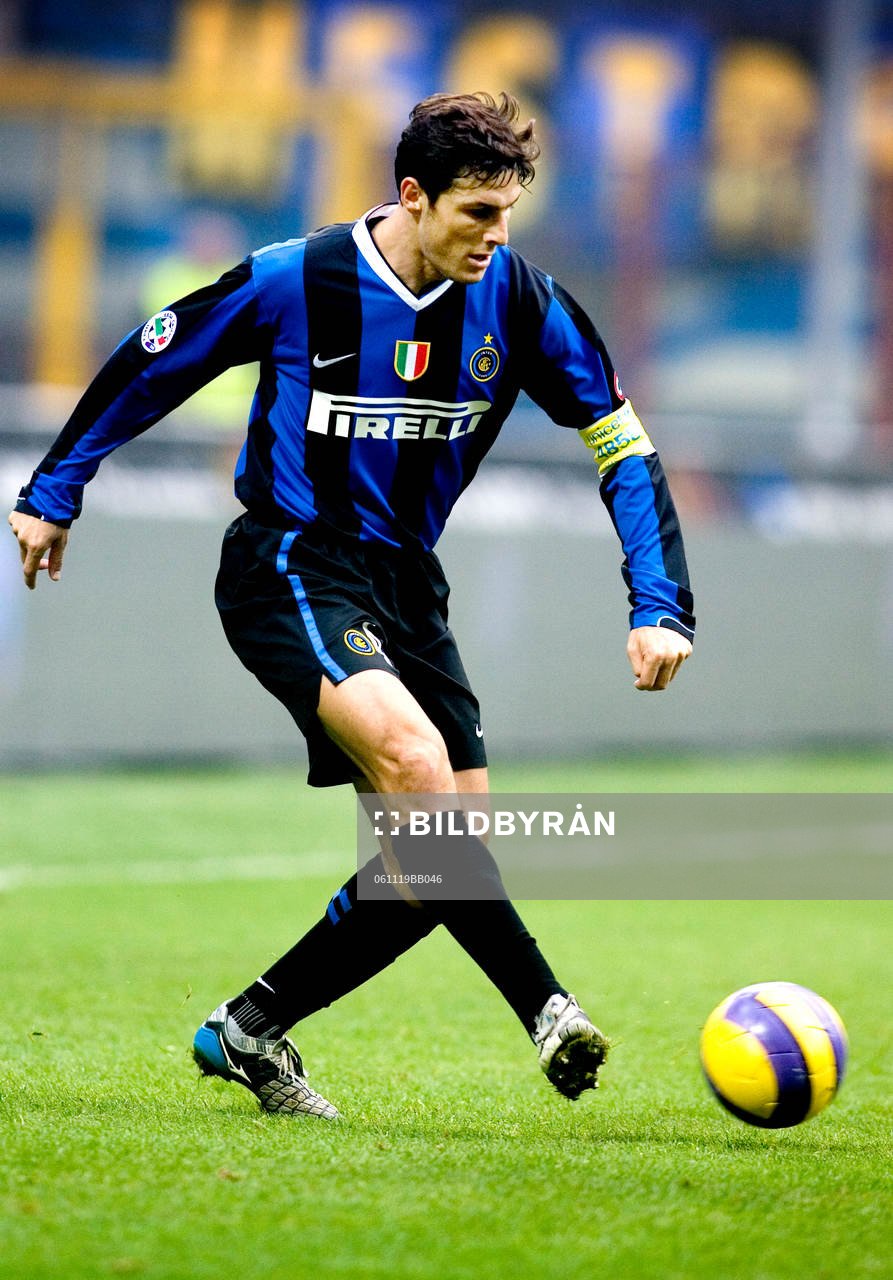 Fotboll, Italiensk Liga, Serie A, Javier Zanetti, Inter
