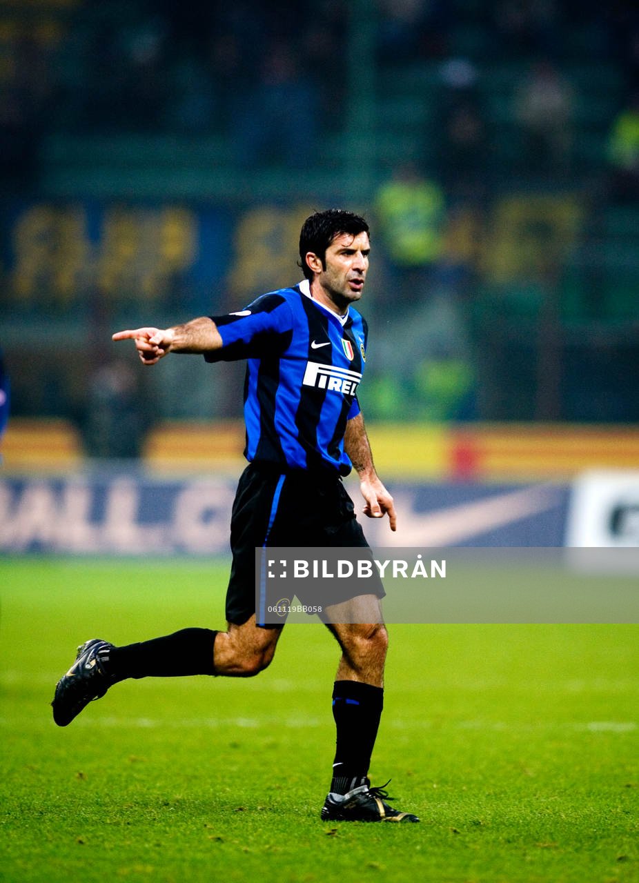 Fotboll, Italiensk Liga, Serie A, Luis Figo, Inter