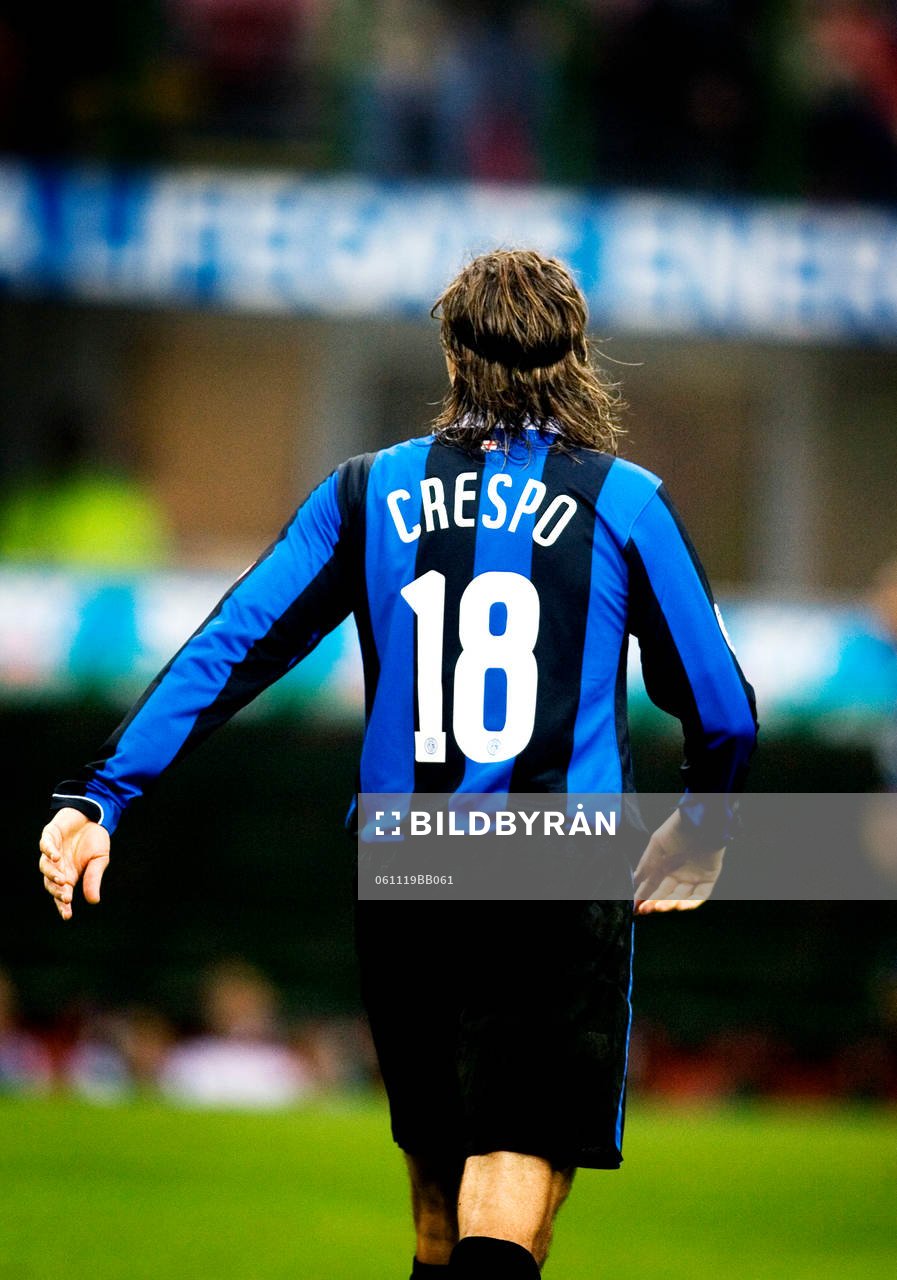 Fotboll, Italiensk Liga, Serie A, Hernan Crespo, Inter