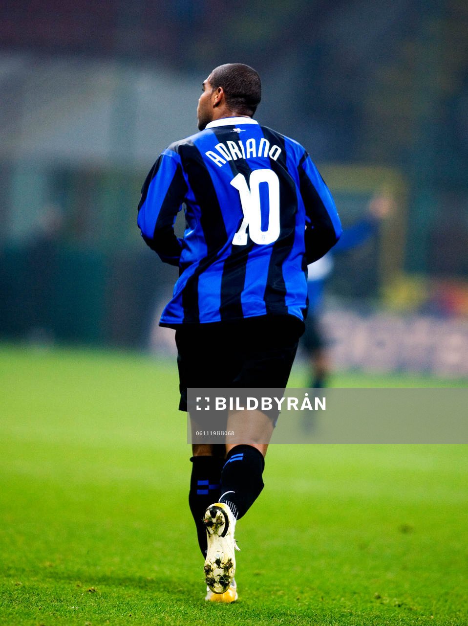 Fotboll, Italiensk Liga, Serie A, Adriano, Inter