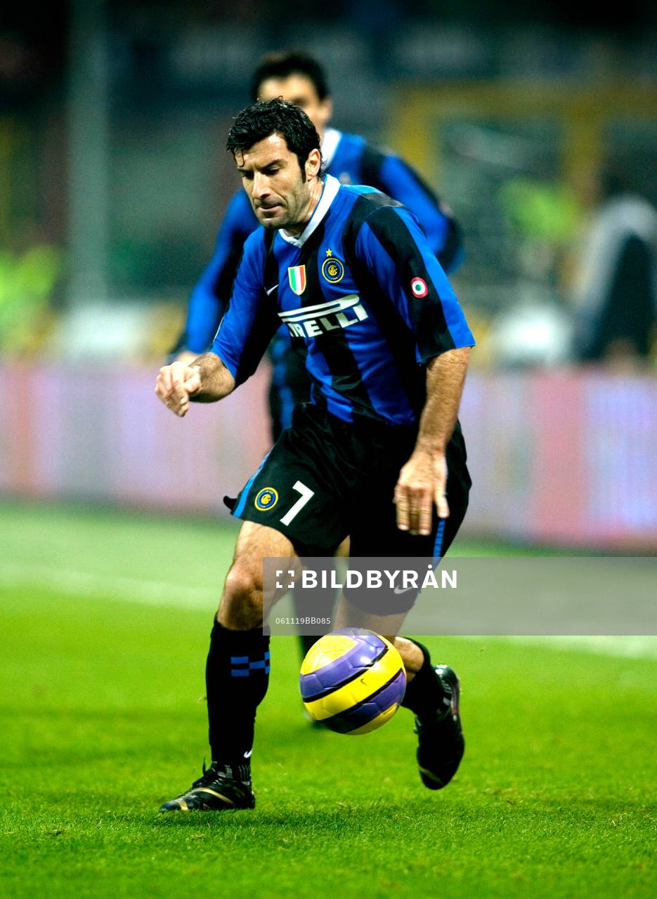 Fotboll, Italiensk Liga, Serie A, Luis Figo, Inter