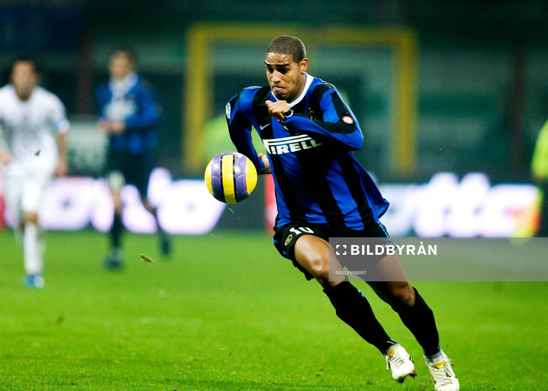 Fotboll, Italiensk Liga, Serie A, Adriano, Inter