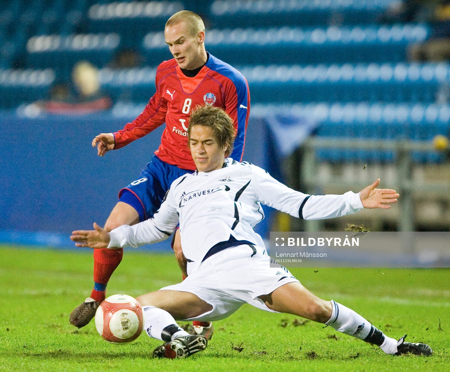 Rosenborgs-försvarare stoppar Fredrik Svanbäck