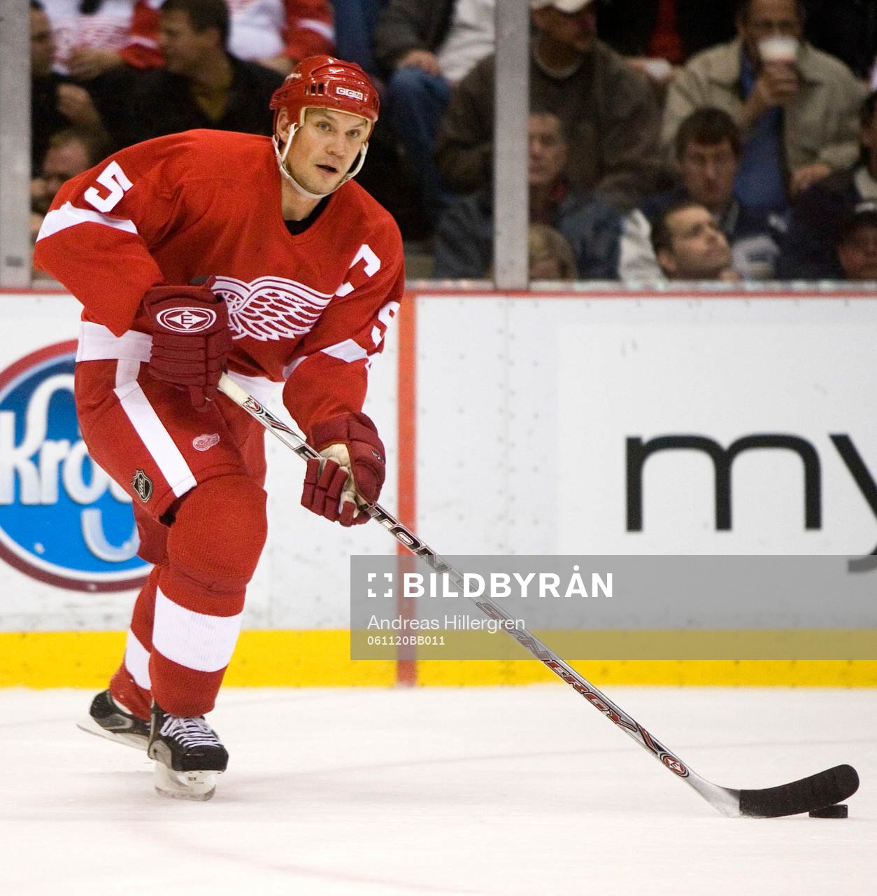 Nicklas Lidström, kapten, lagkapten