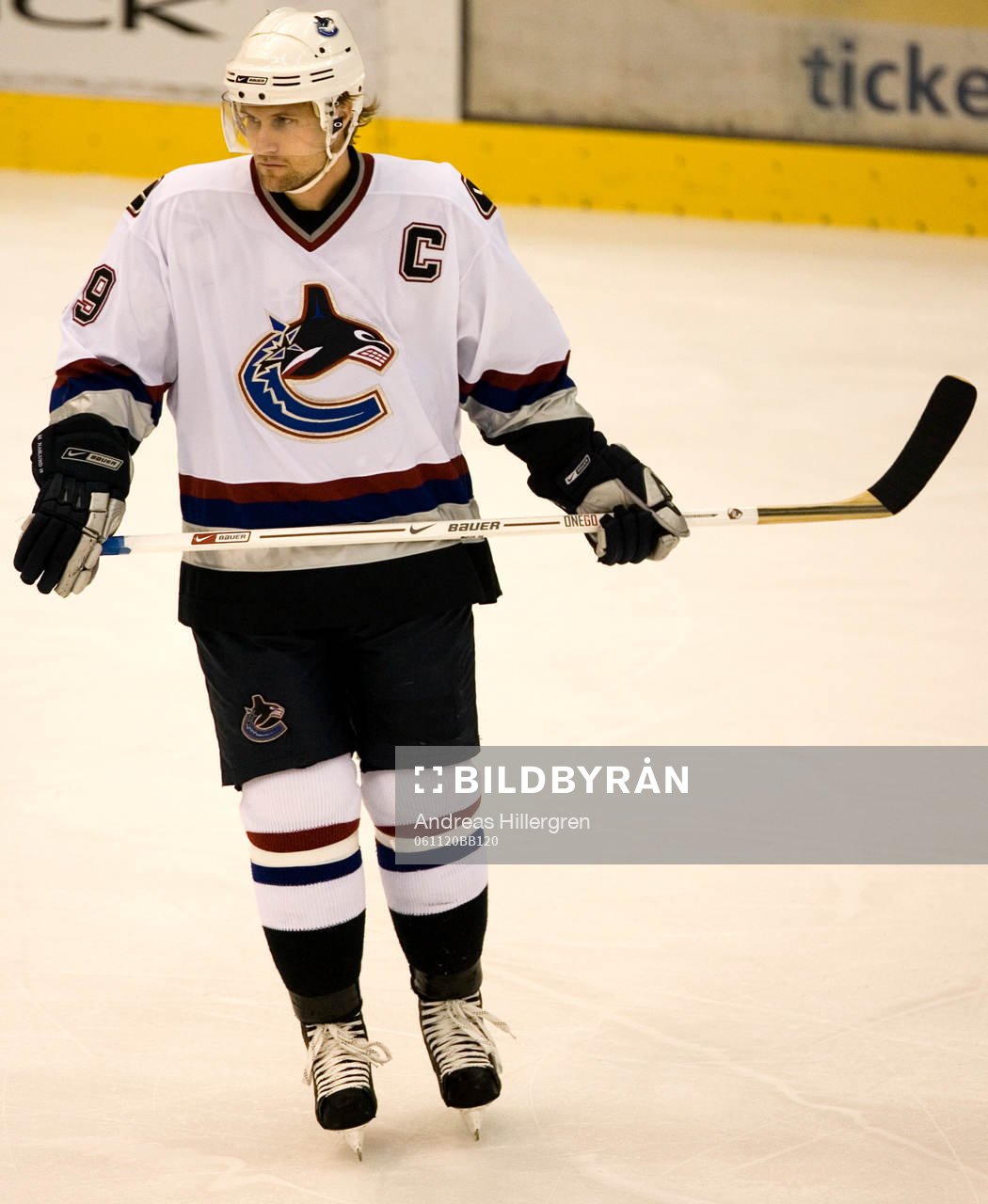 Markus Näslund, kapten, lagkapten
